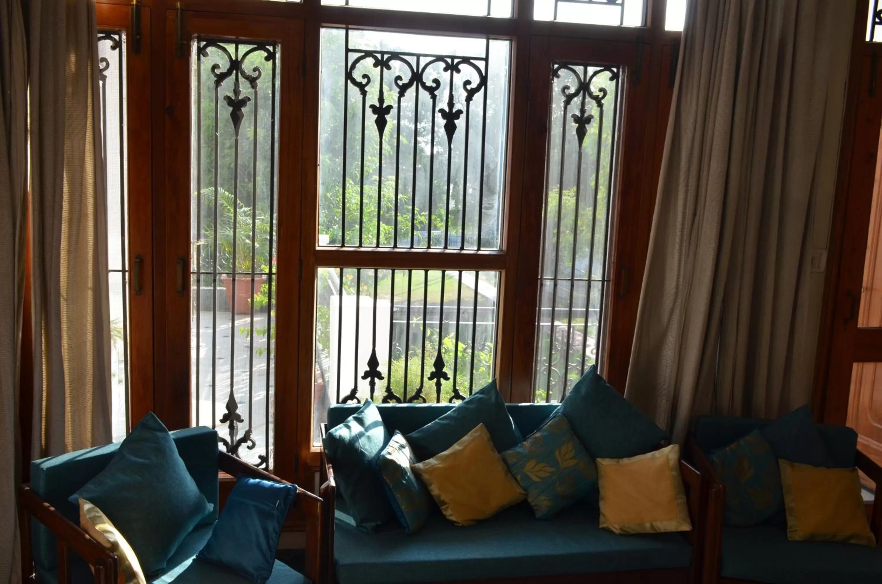 Seating area in Sandy's Homestay