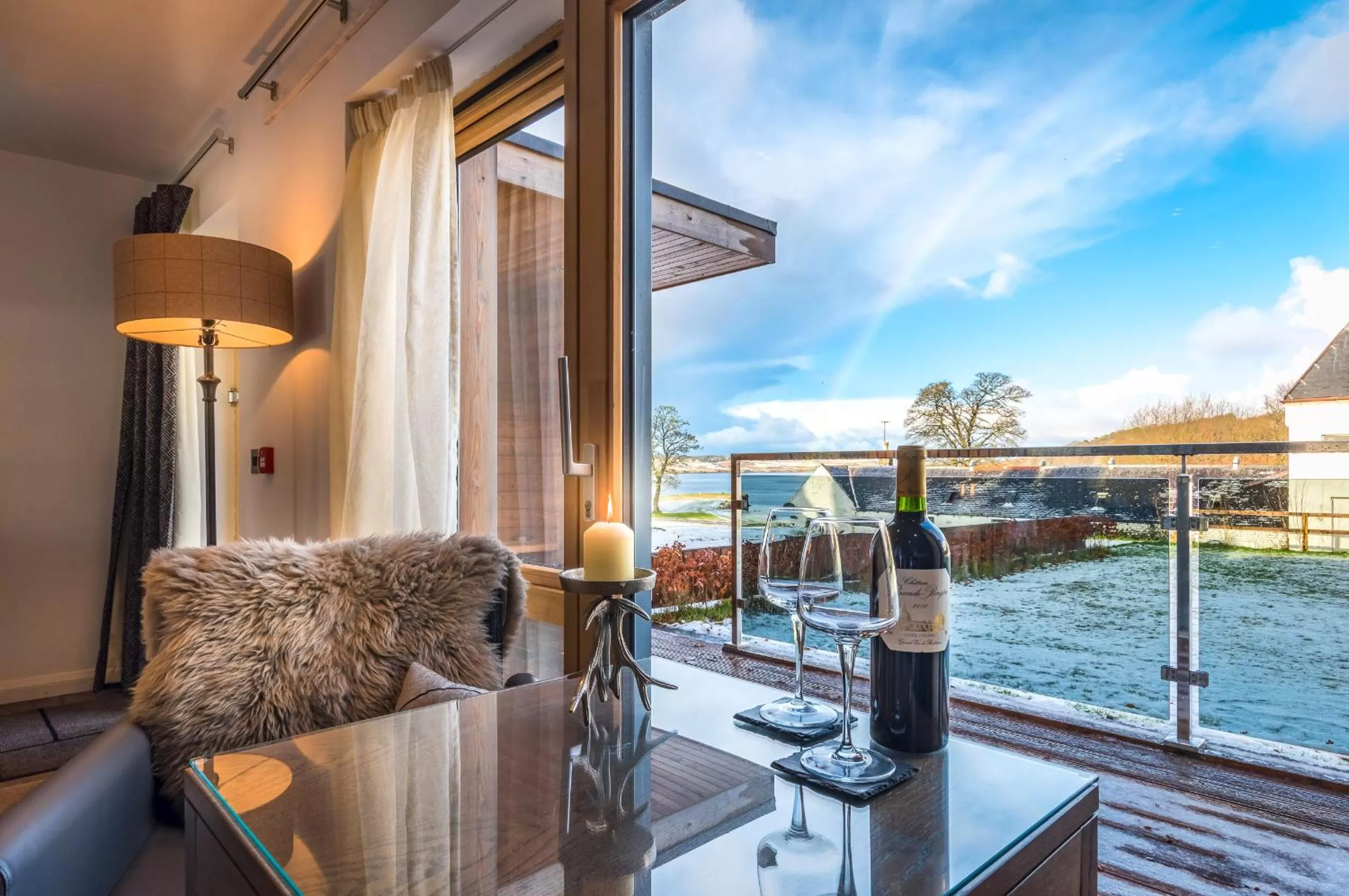 View (from property/room) in Skeabost House Hotel