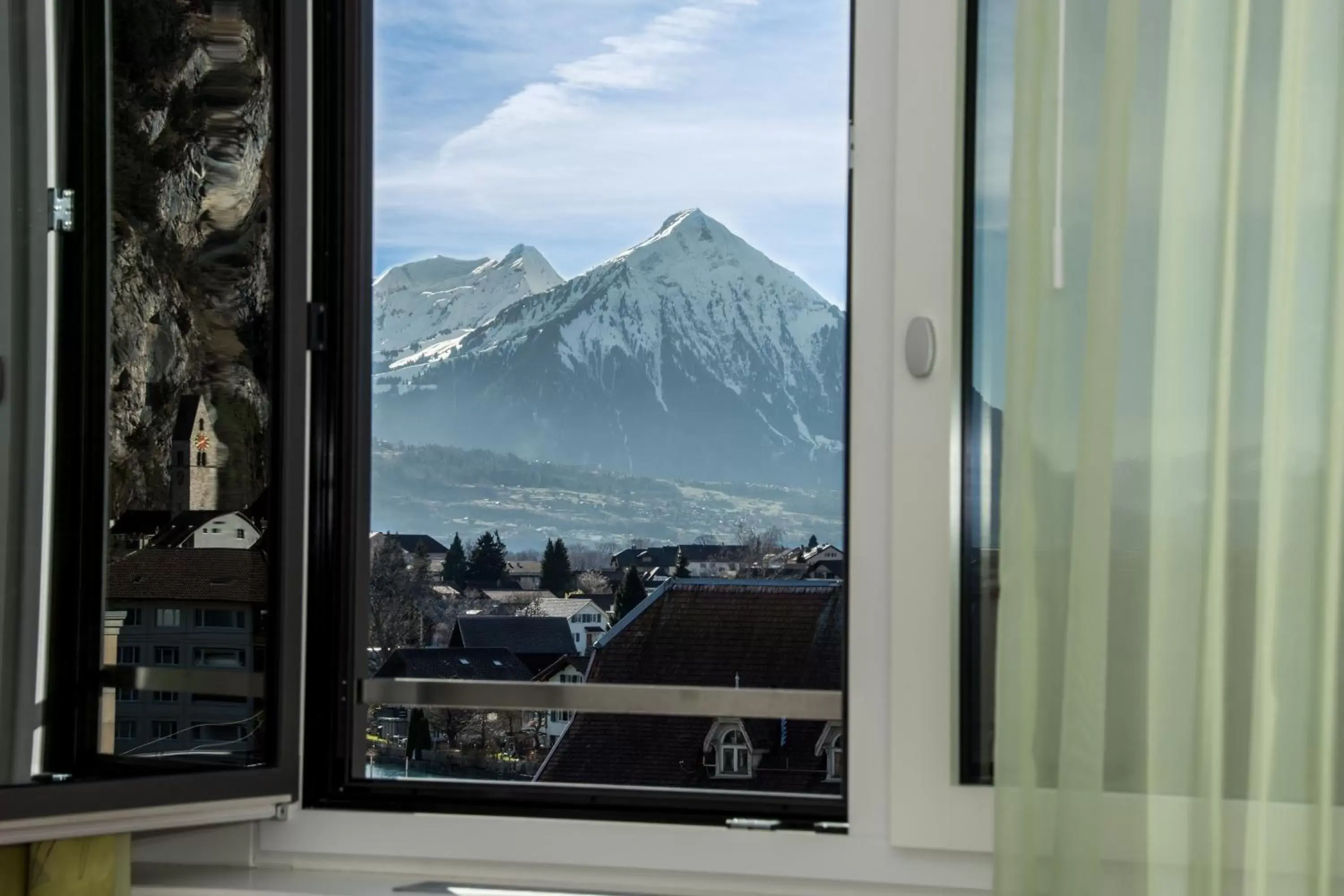 Natural landscape, Mountain View in Hotel Merkur - West Station