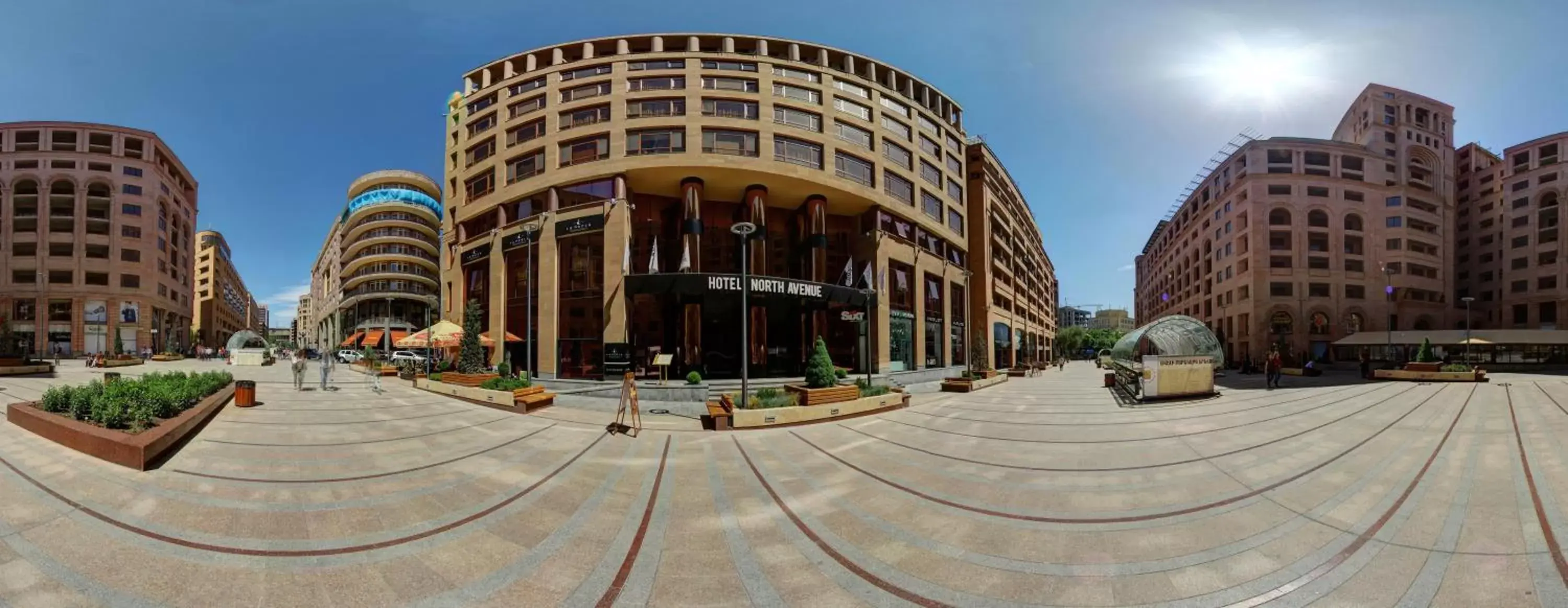 Property building in North Avenue by Stellar Hotels, Yerevan