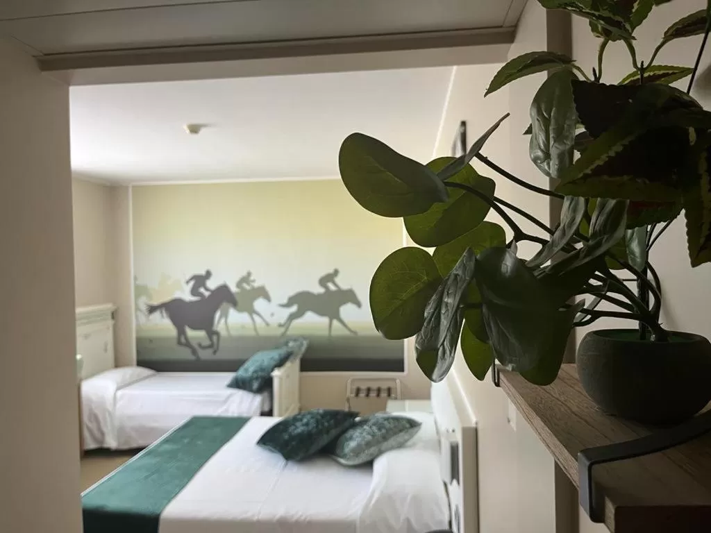 Bed in Hotel Sporting Brugherio