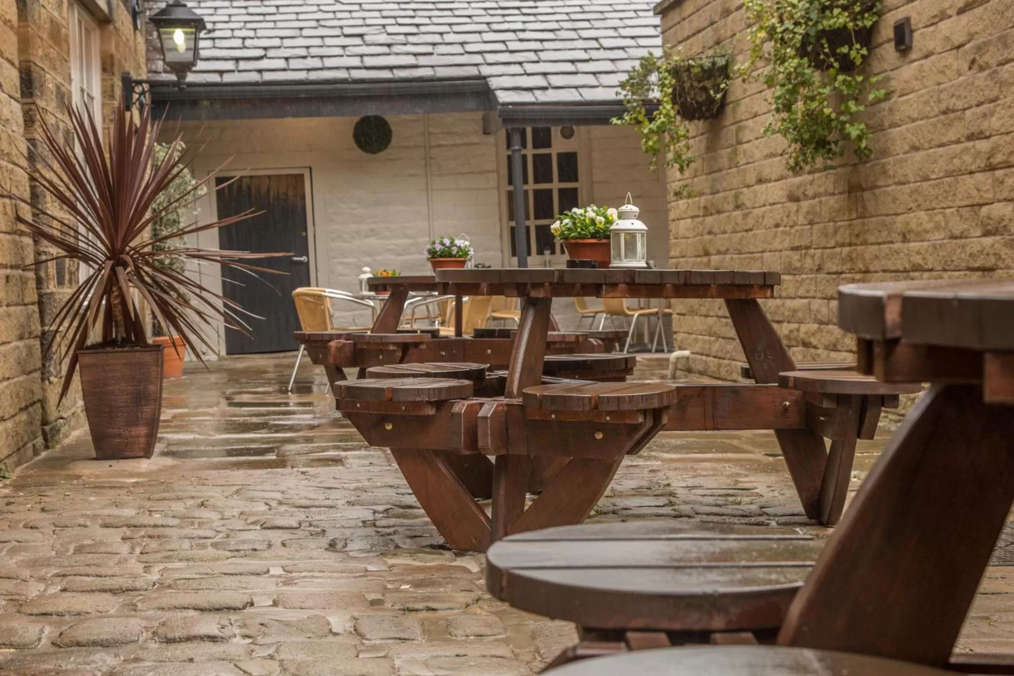 Patio in Norfolk Arms