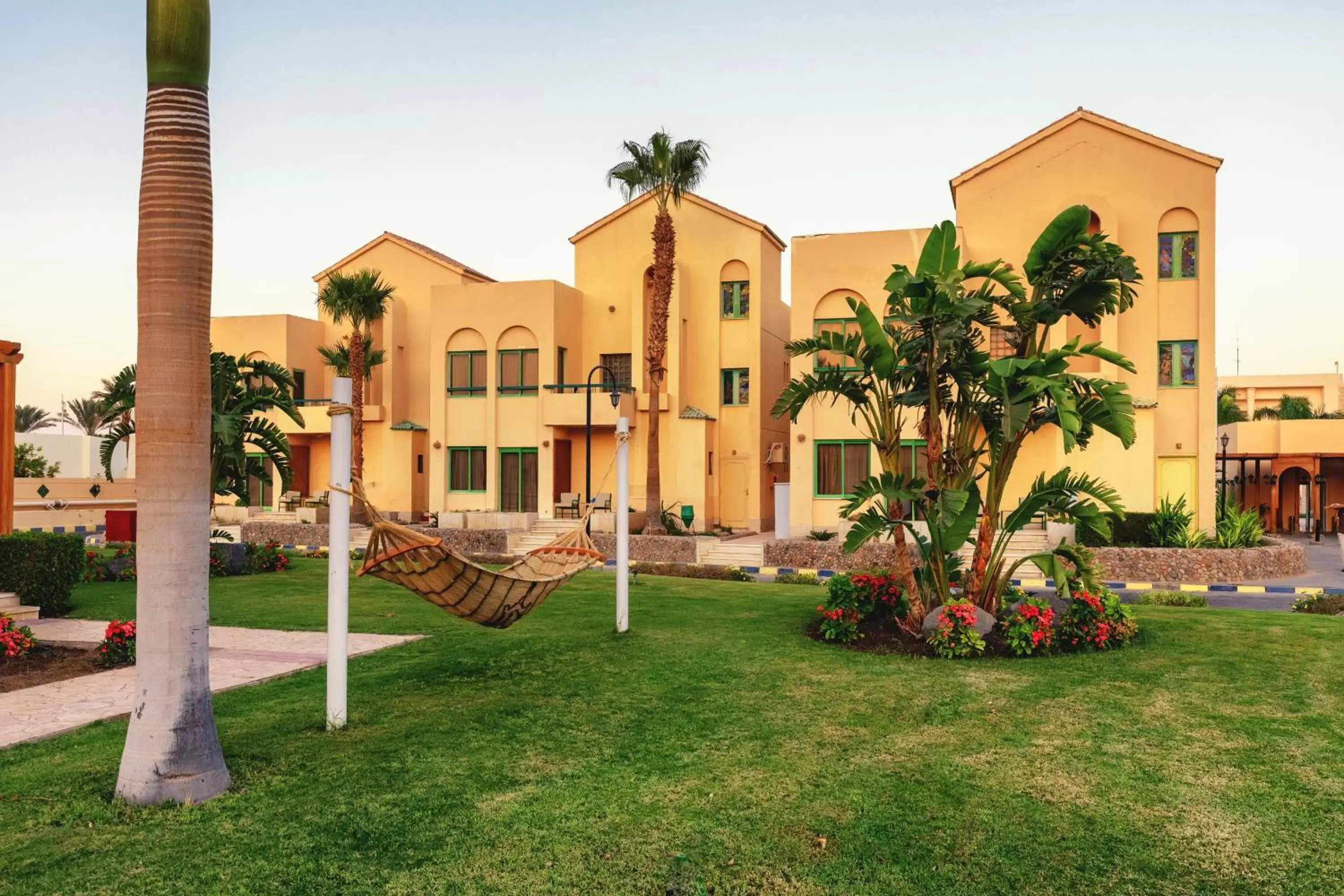 Garden view, Property Building in Swiss Inn Resort Hurghada