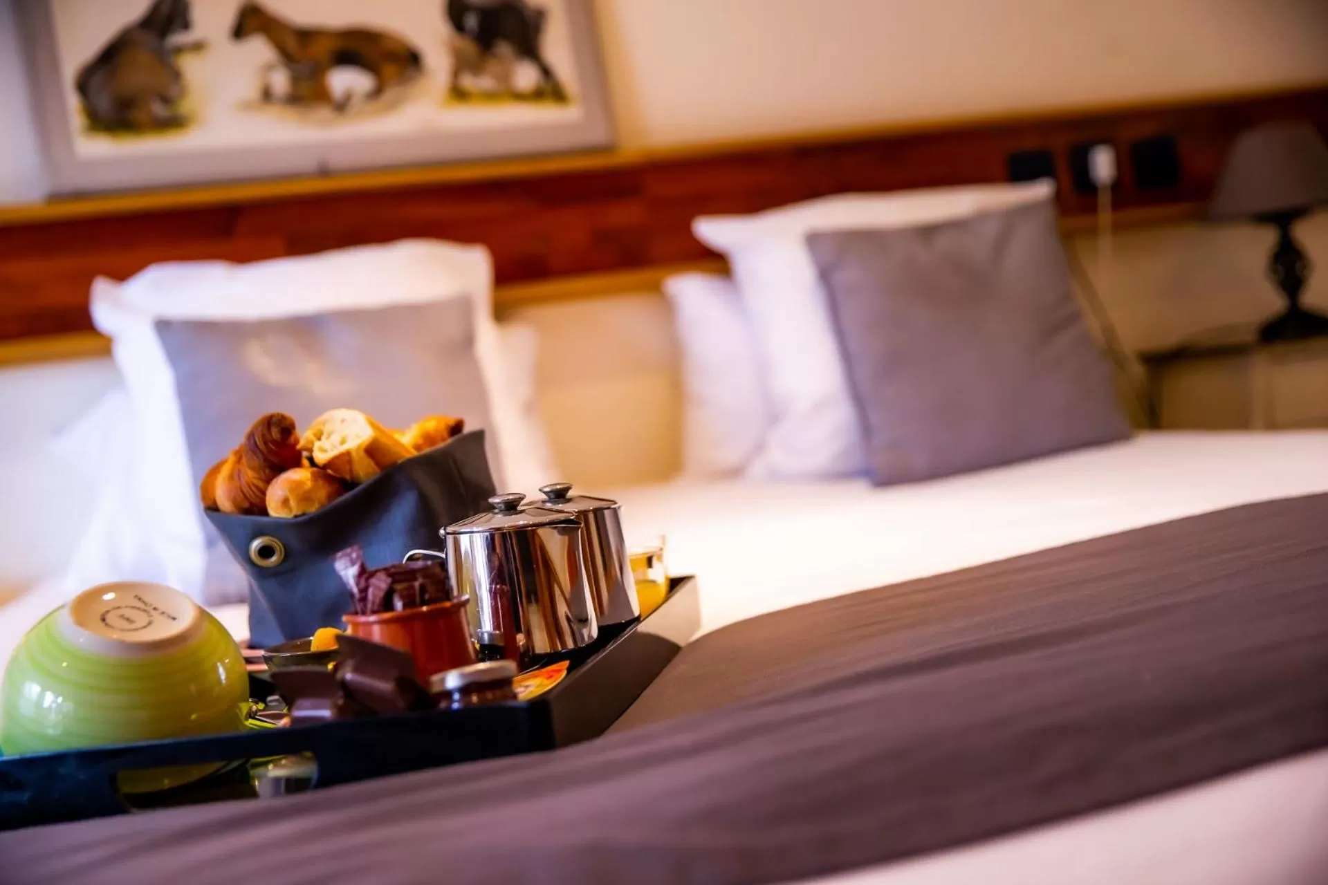 Bed in Hotel et Spa Le Lion d'Or