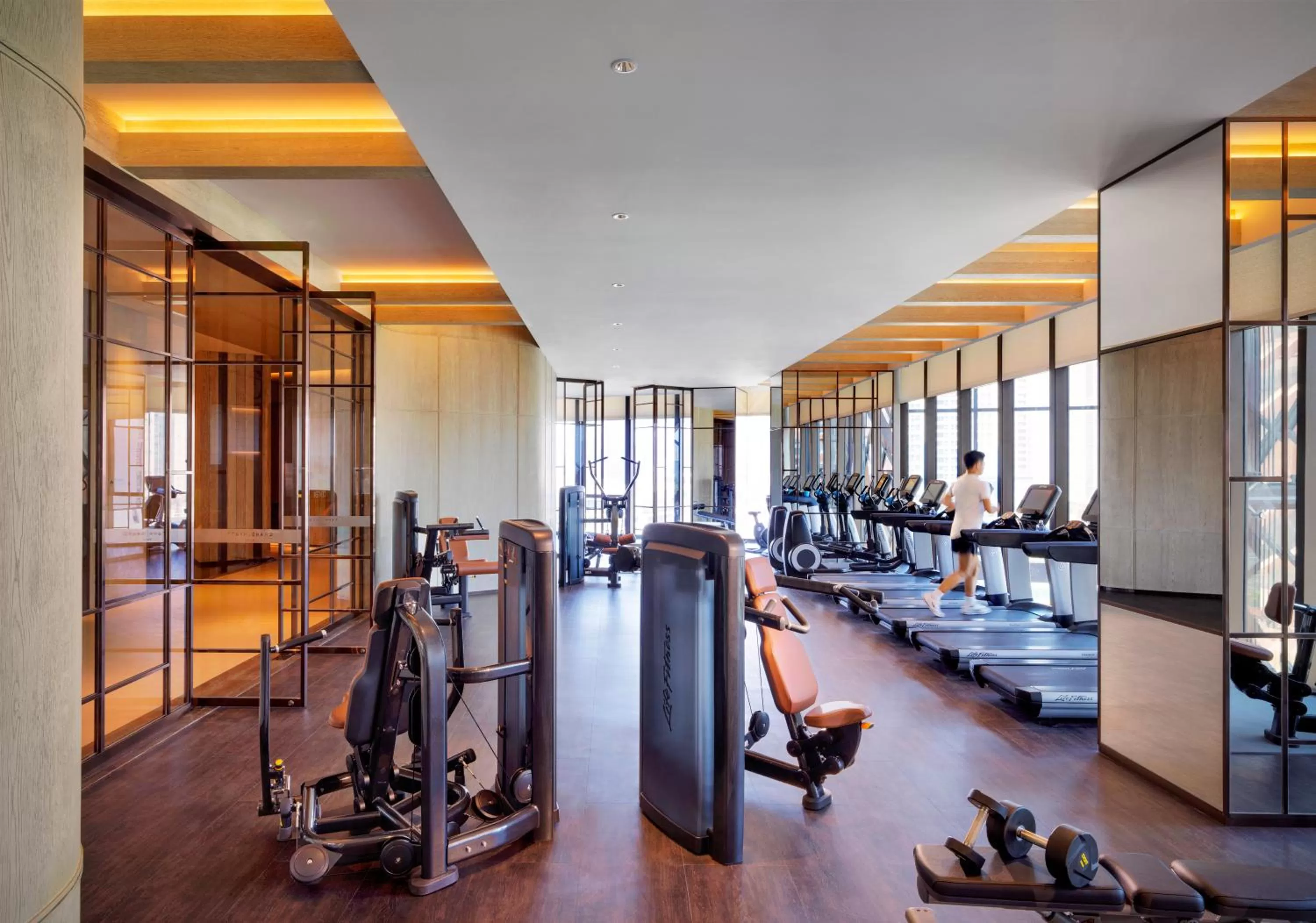Fitness centre/facilities in Grand Hyatt Xi'an
