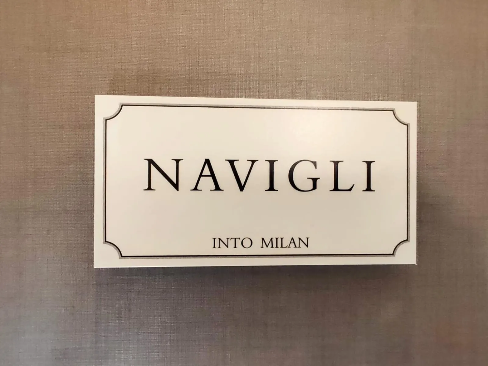 Logo/Certificate/Sign in INTO the heart of MILAN Aparthotel
