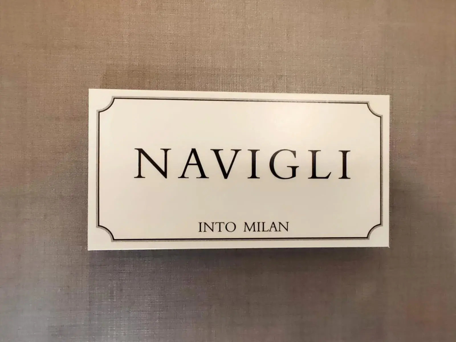 Logo/Certificate/Sign in INTO the heart of MILAN Aparthotel