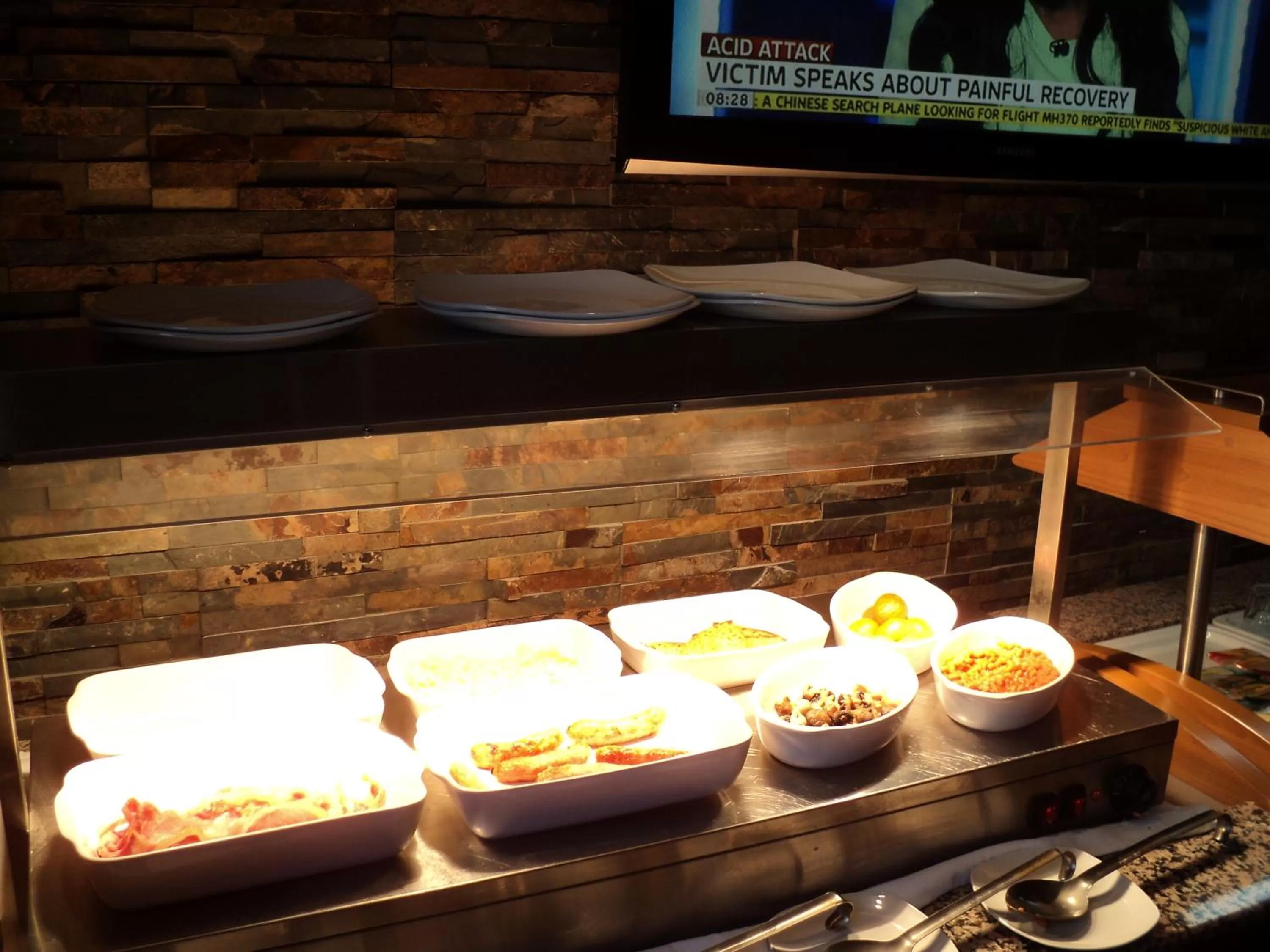 Food close-up in 19th Hole Hotel, Carnoustie