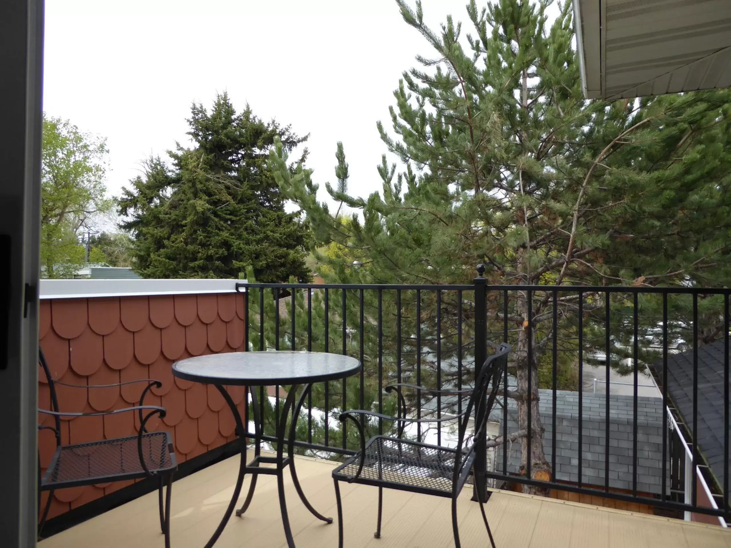 Balcony/Terrace in Goldsmith's River Front Inn