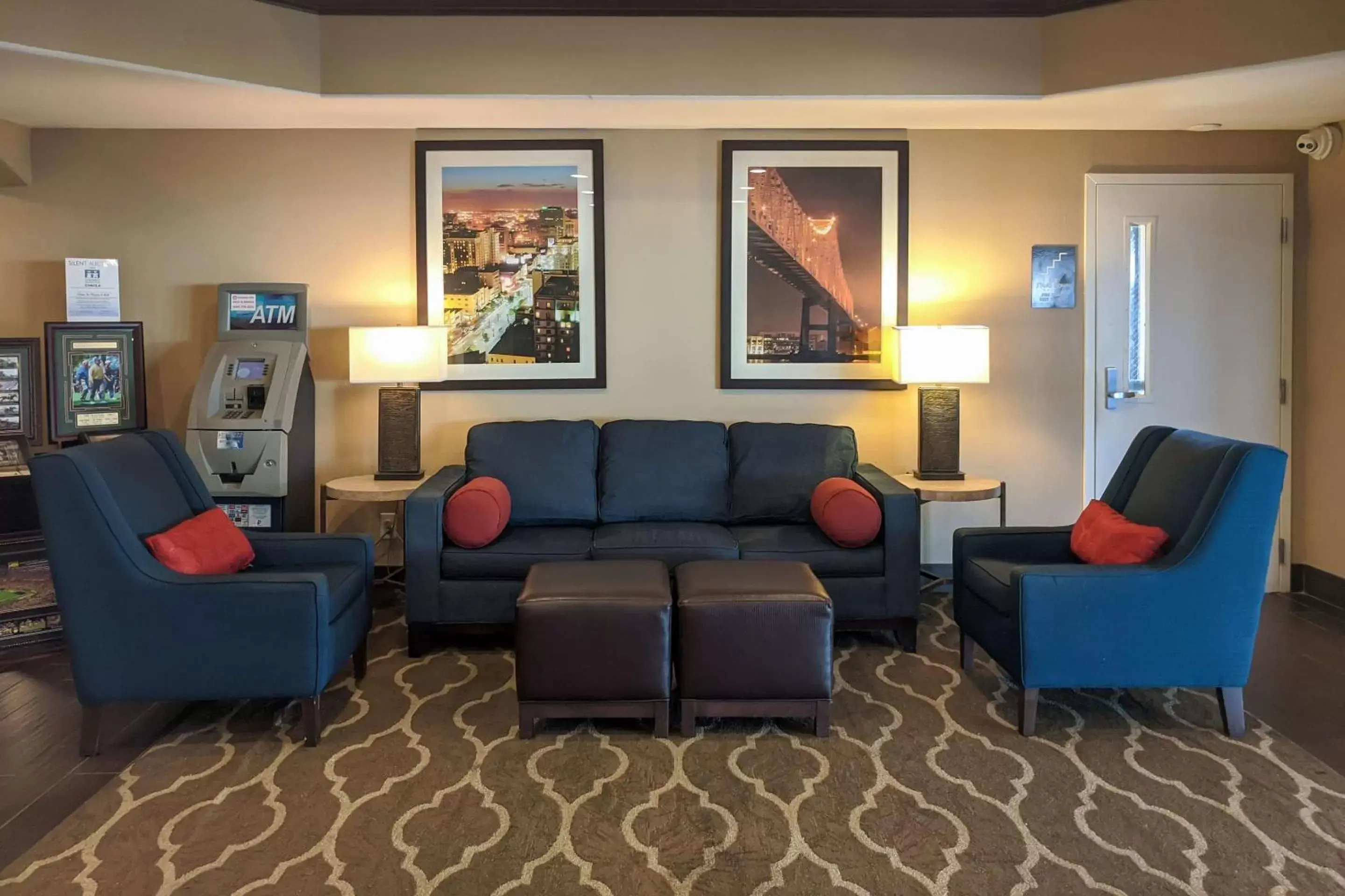 Lobby or reception, Seating Area in Comfort Inn Marrero-New Orleans West