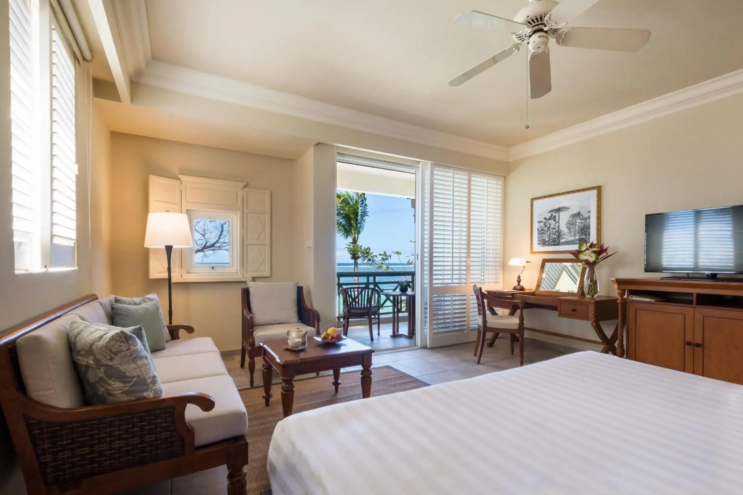 Bedroom, Seating Area in The Residence Mauritius