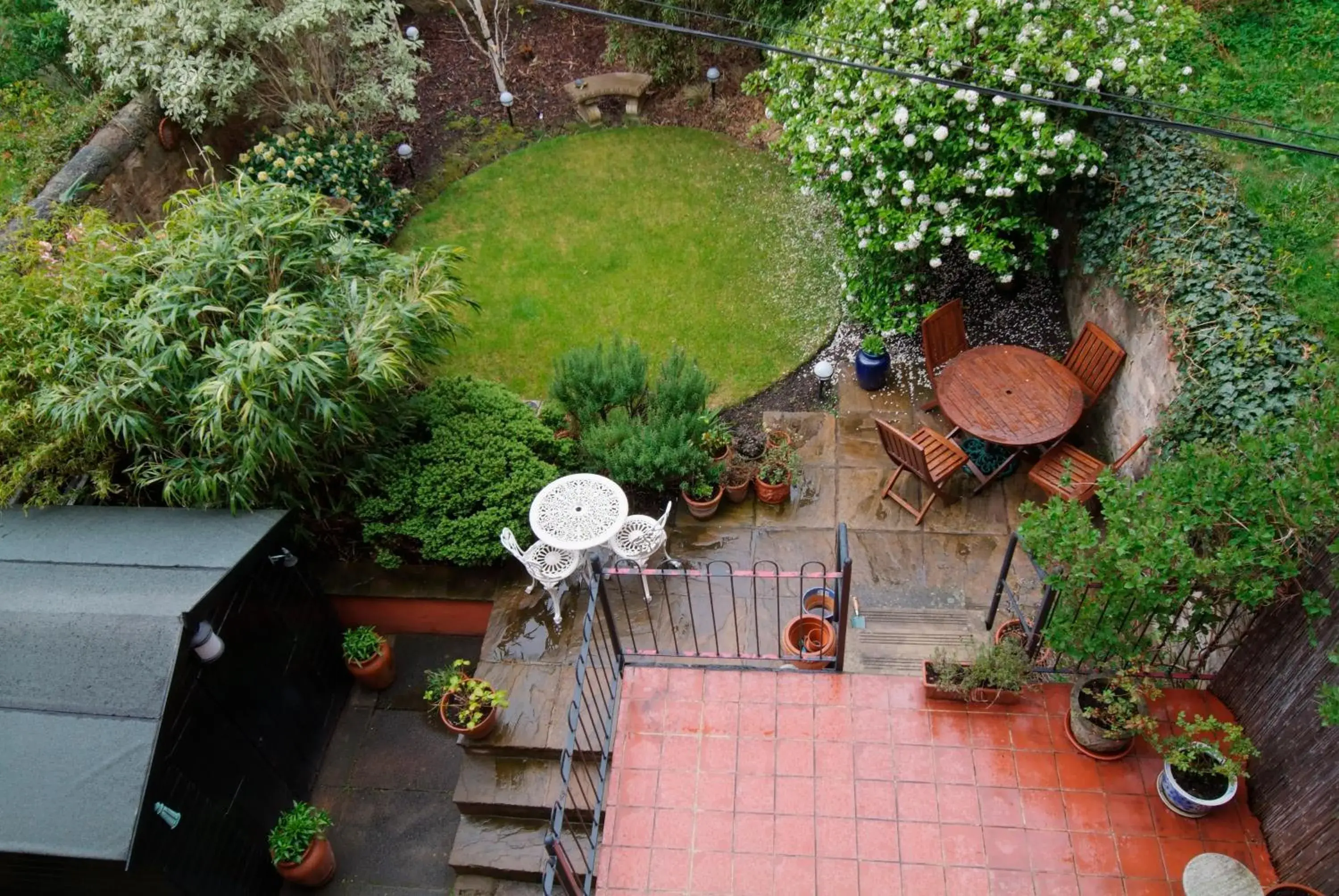 Garden view, Bird's-eye View in Southside Guest House