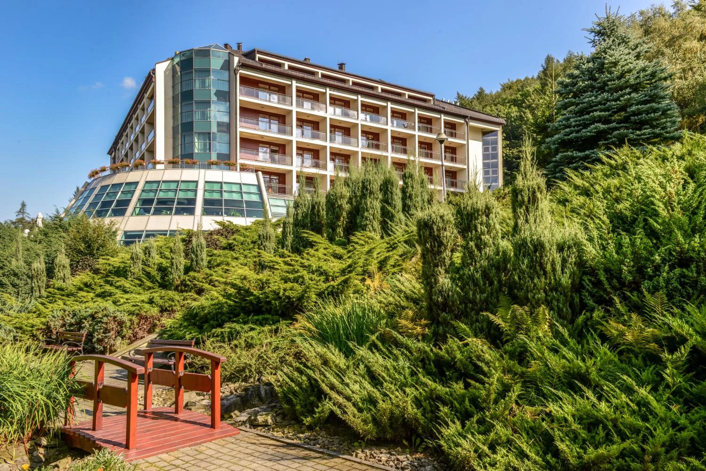 Facade/entrance in Hotel Belweder