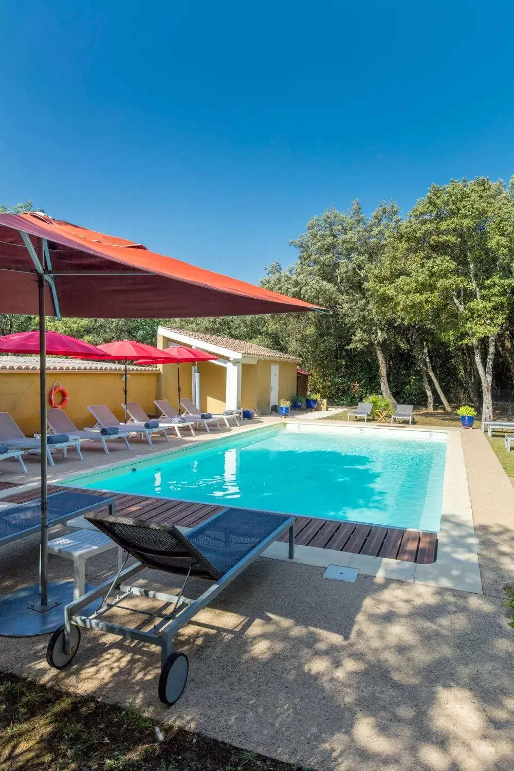 Swimming Pool in La Bastide De Grignan Hotel & Restaurant