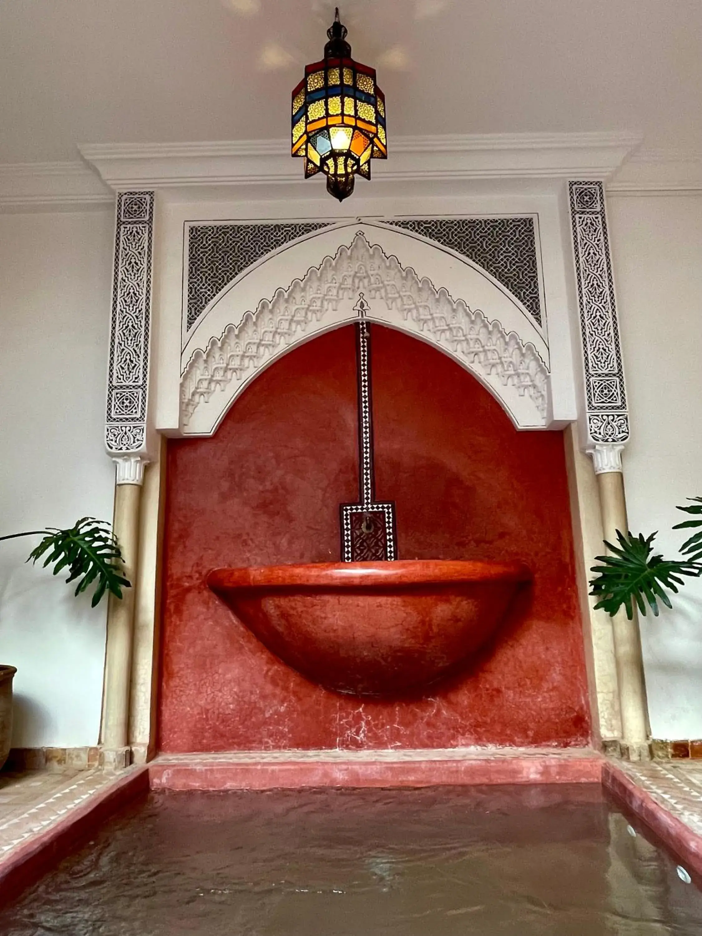 Decorative detail, Bathroom in Riad Dar Foundouk and Spa