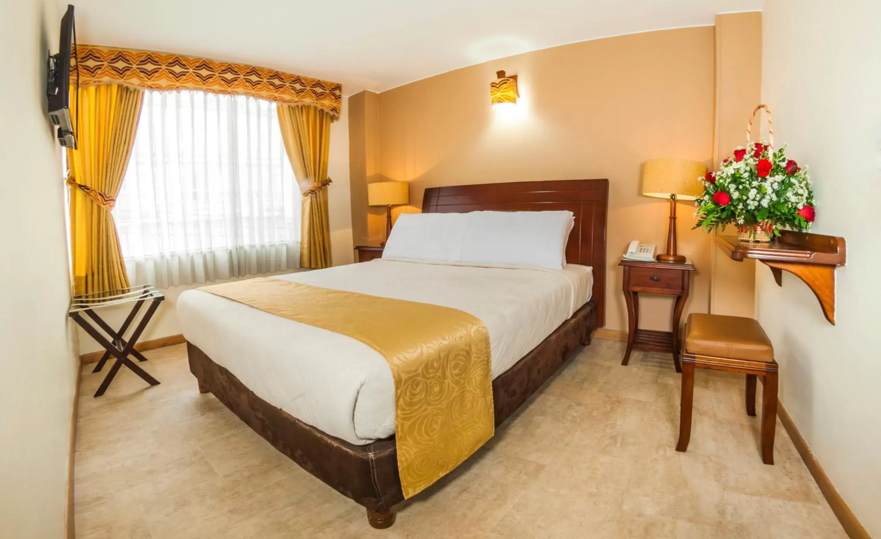Bedroom, Bed in Hotel Bogotá Gran Marquez
