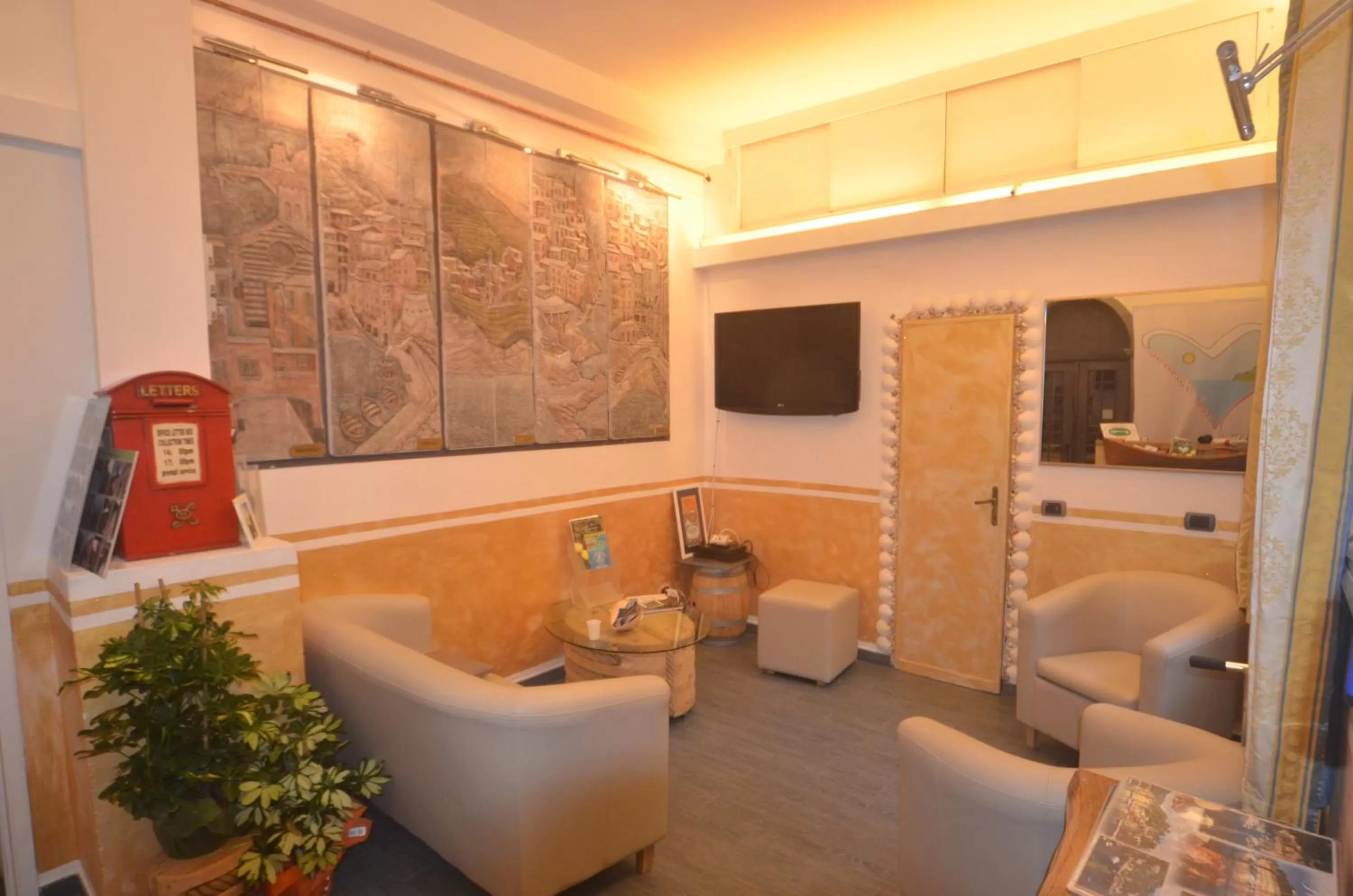 Lobby or reception in Hotel Marina