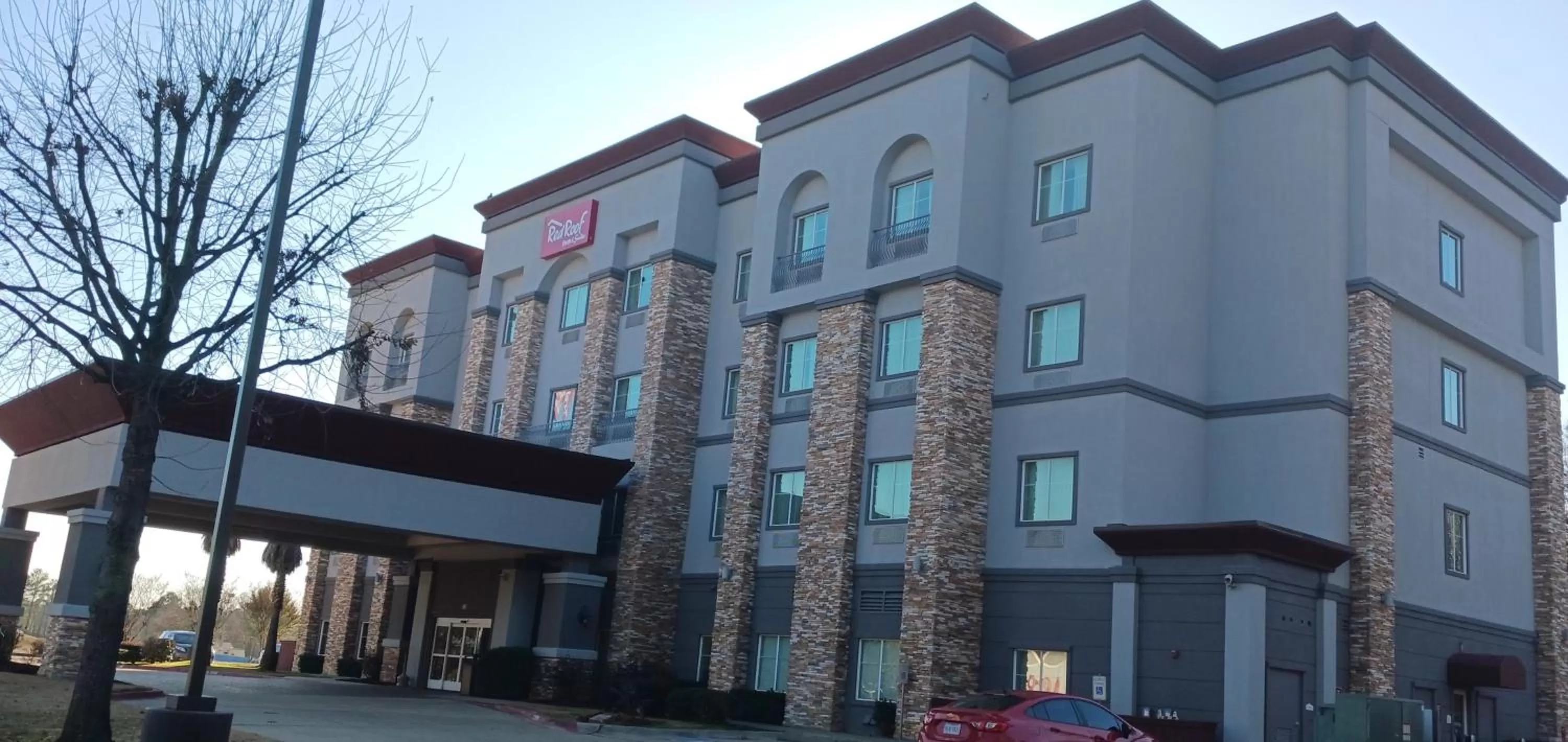 Property building in Red Roof Inn & Suites Longview