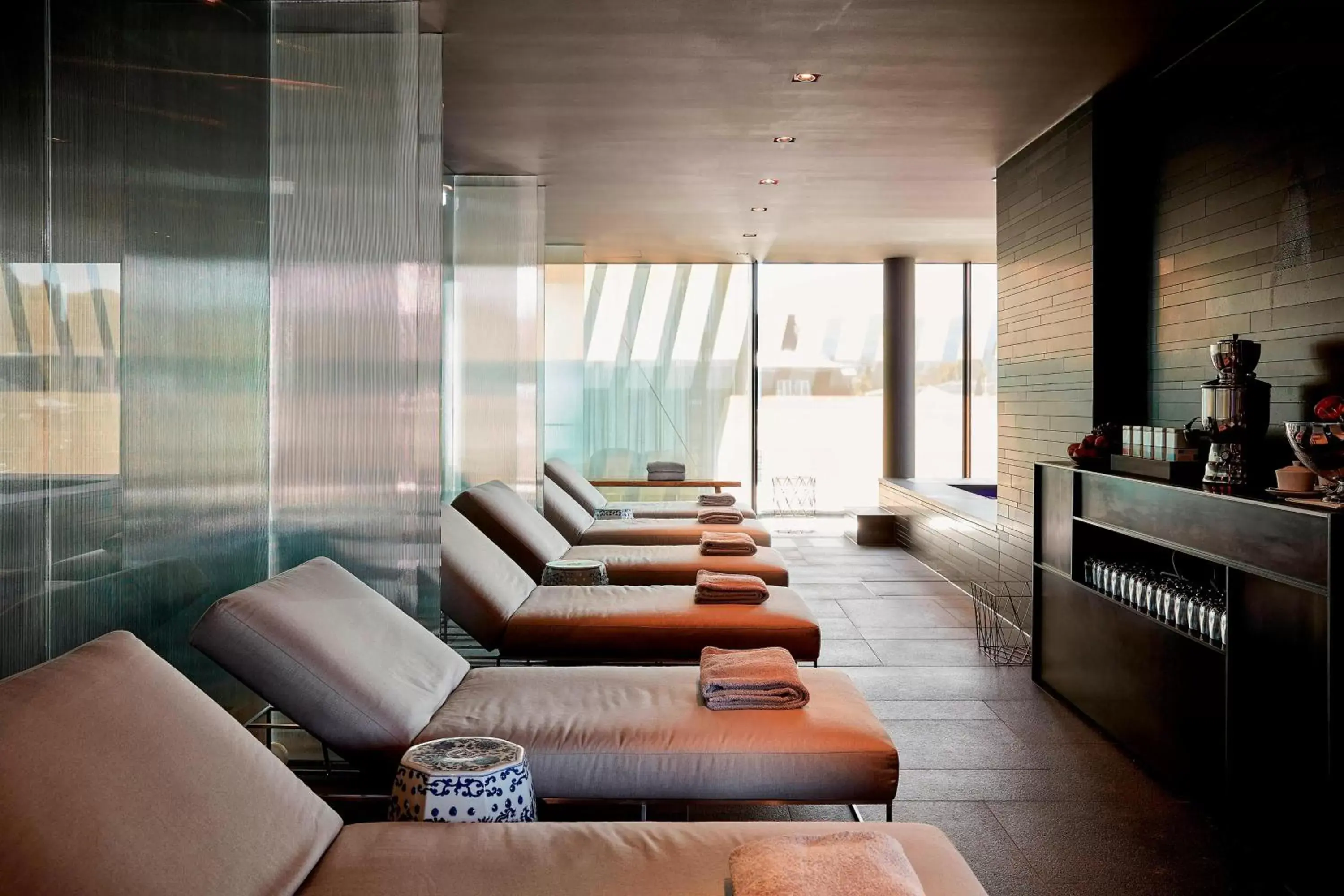 Spa and wellness centre/facilities, Seating Area in Roomers Baden-Baden, Autograph Collection