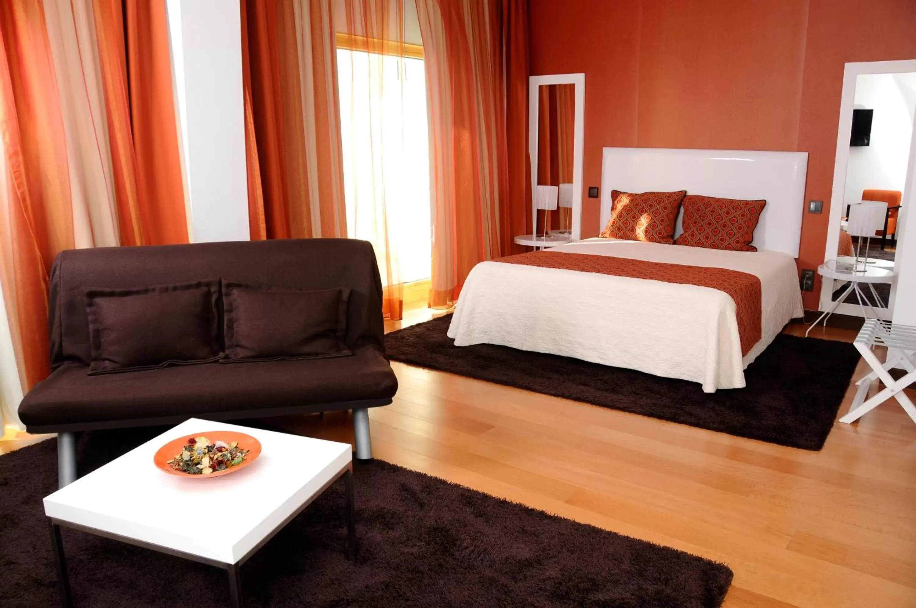 Bed in Hotel Miramar Sul