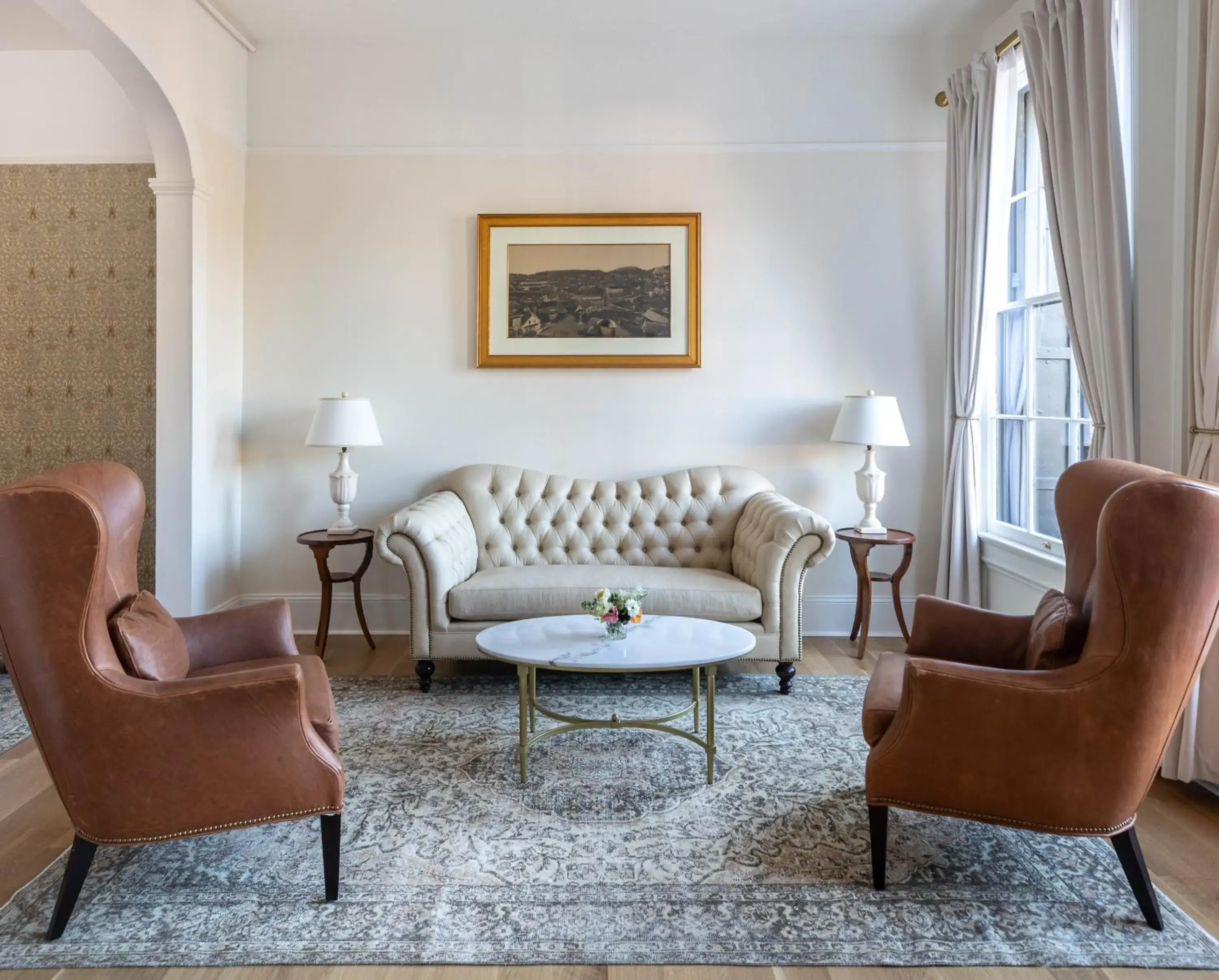 Living room, Seating Area in The National Exchange Hotel