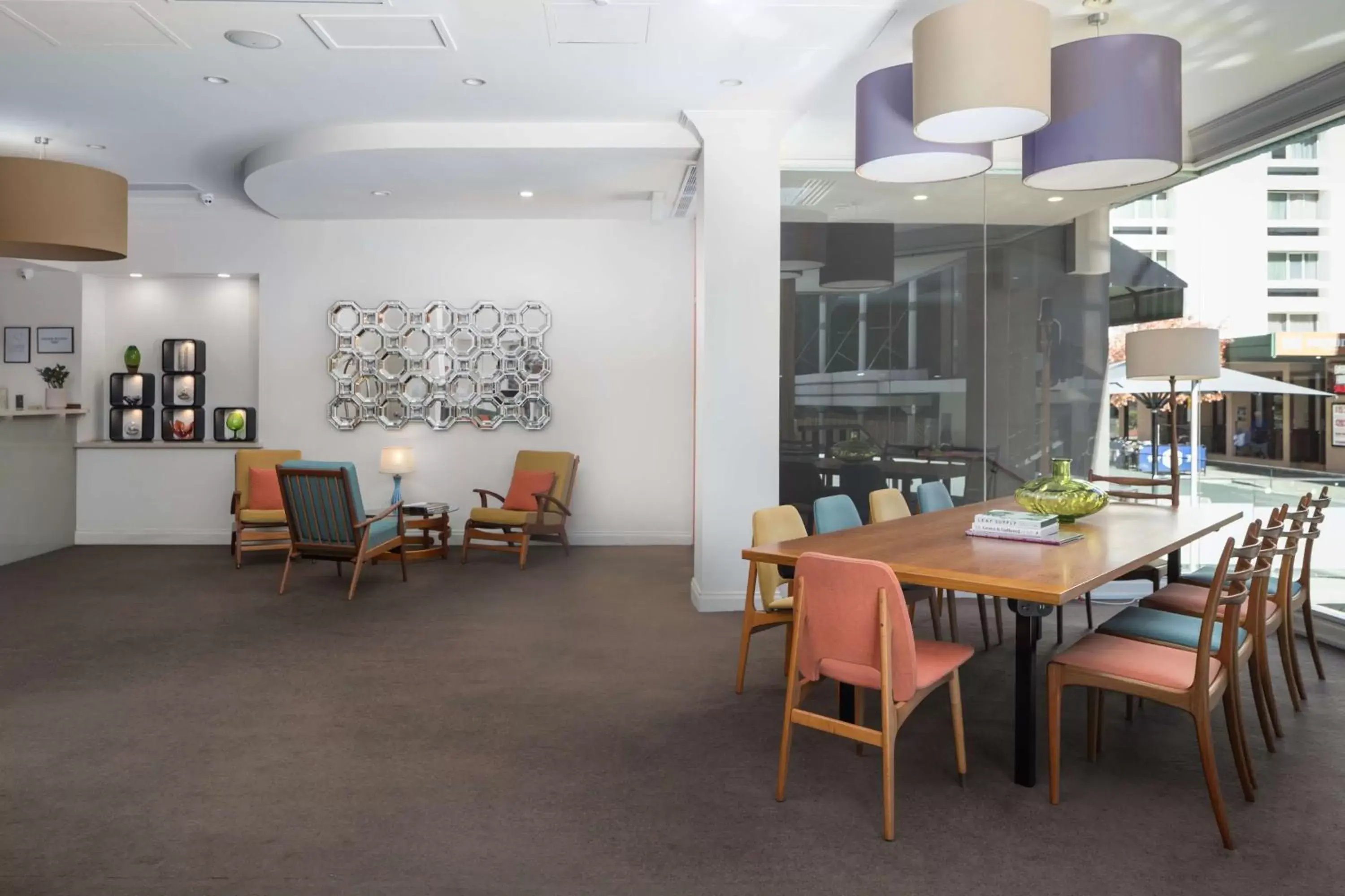 Lobby or reception, Restaurant/Places to Eat in Pensione Hotel Perth
