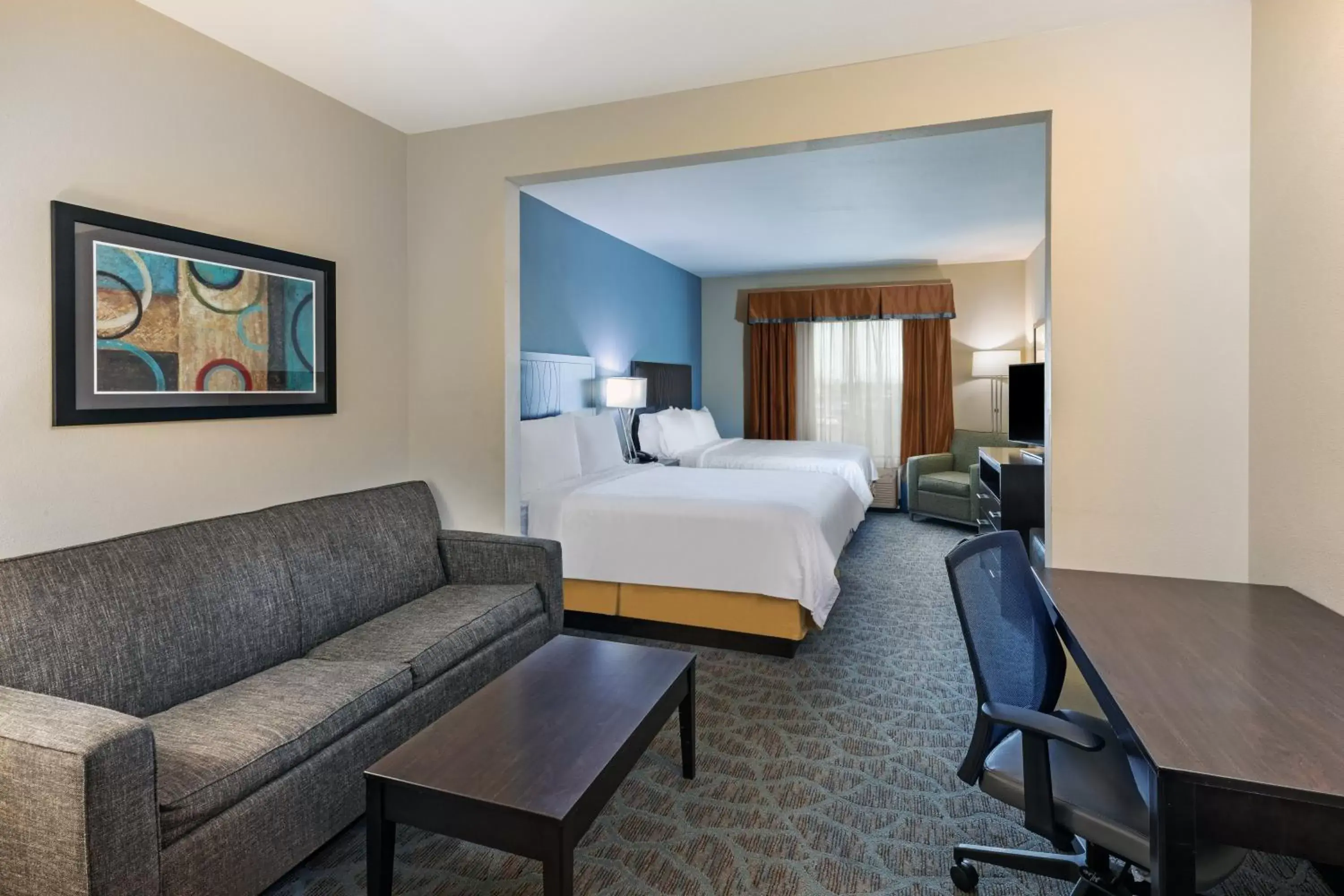 Bedroom in Holiday Inn Express Hotel & Suites Floresville, an IHG Hotel
