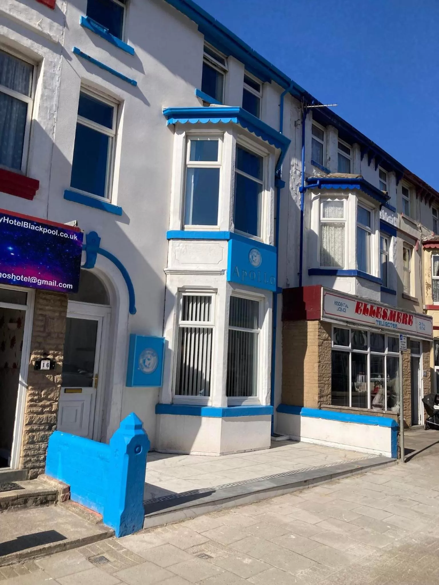 Property Building in The New Apollo Hotel