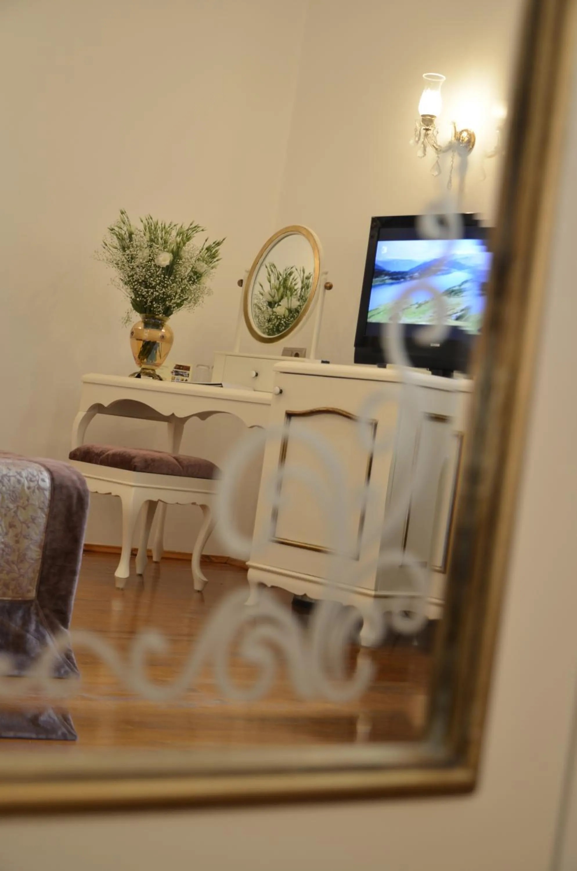 Seating area in Tuvana Hotel