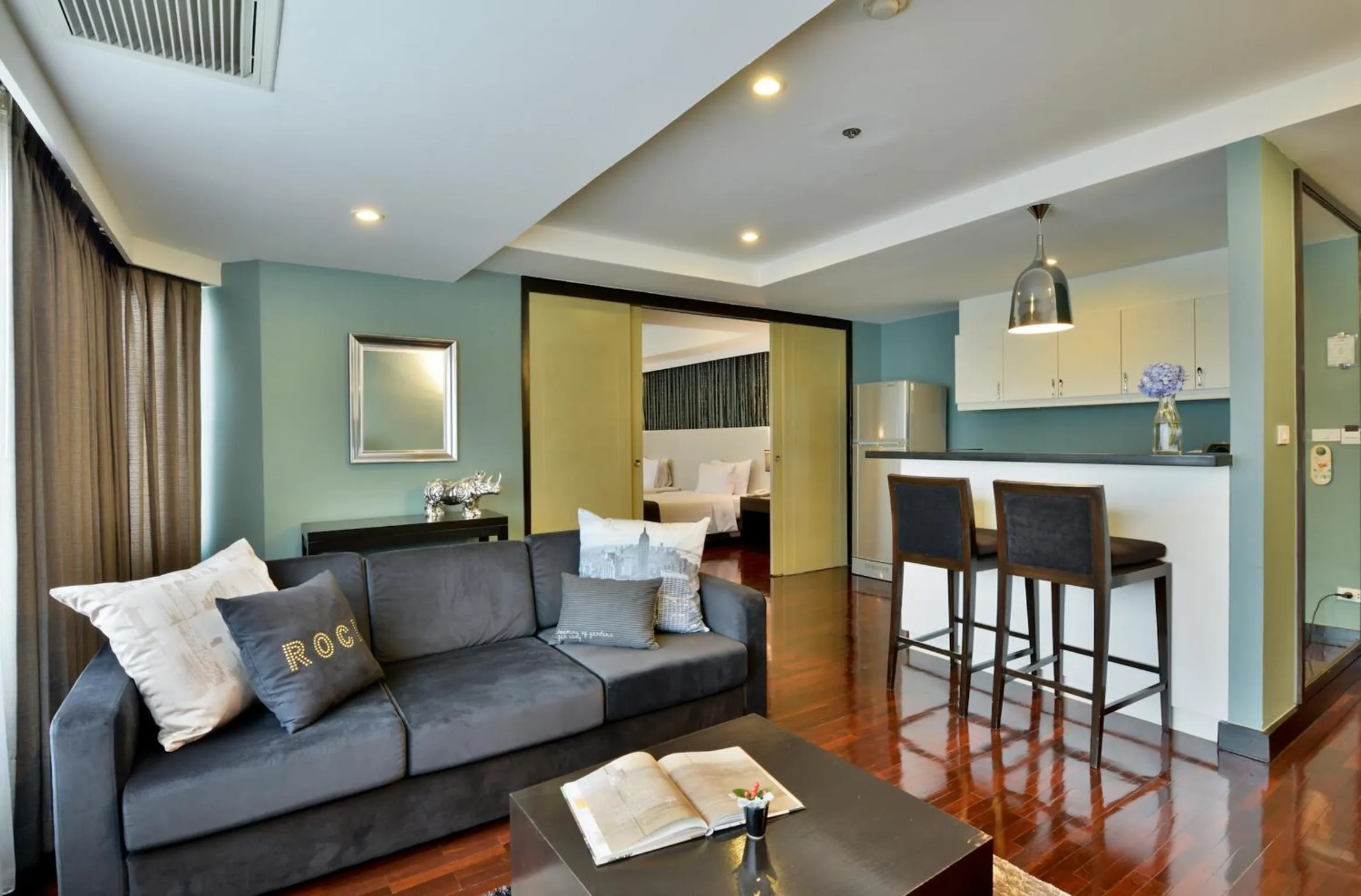 Living room in Abloom Exclusive Serviced Apartments