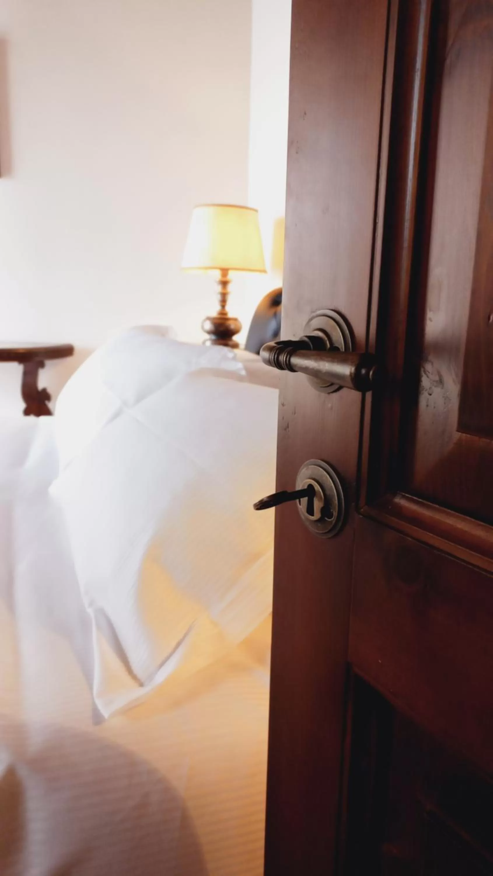 Bed in Domus Antiqua Bed & Breakfast