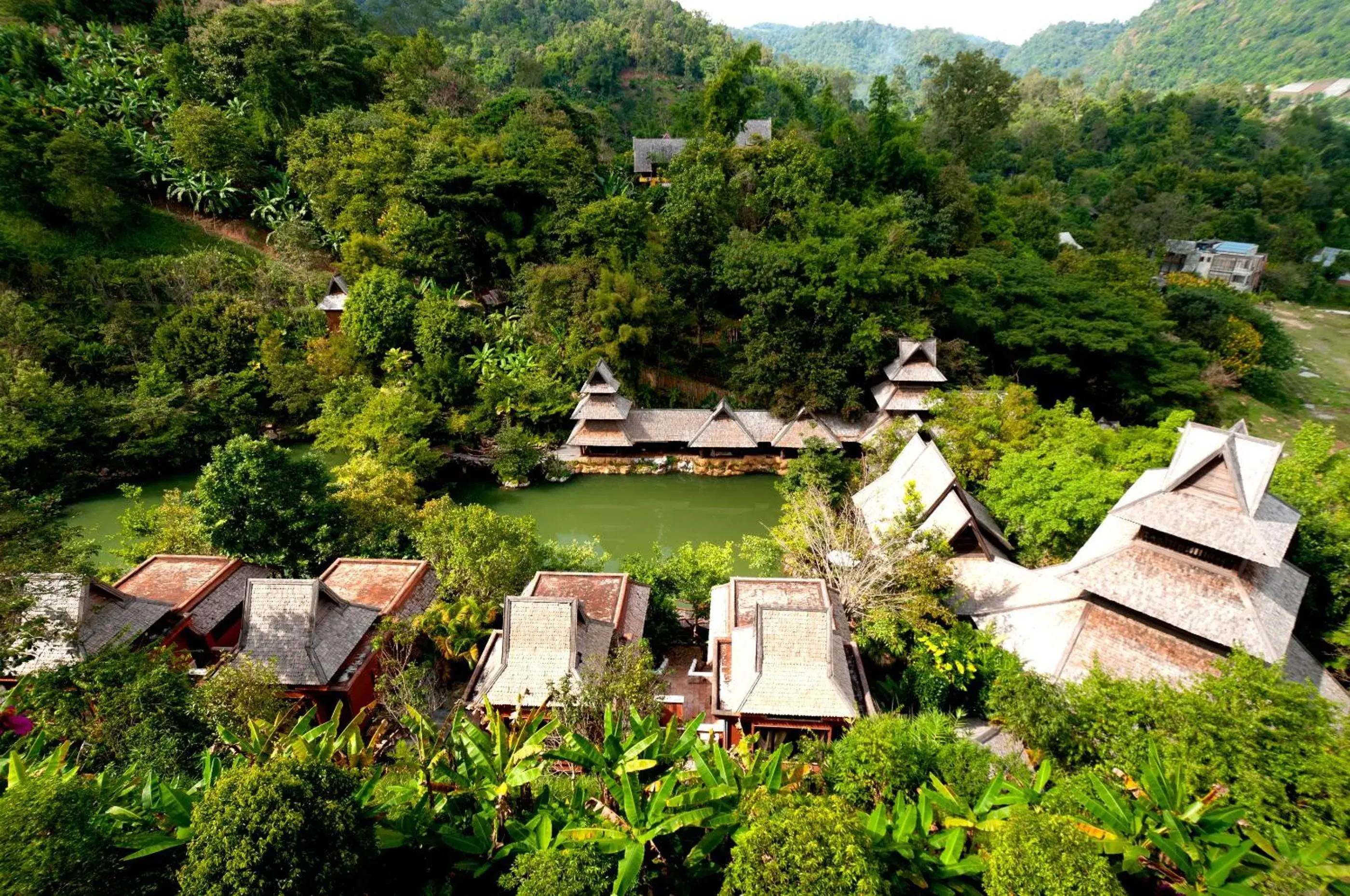Spa and wellness centre/facilities, Bird's-eye View in Panviman Chiang Mai Spa Resort