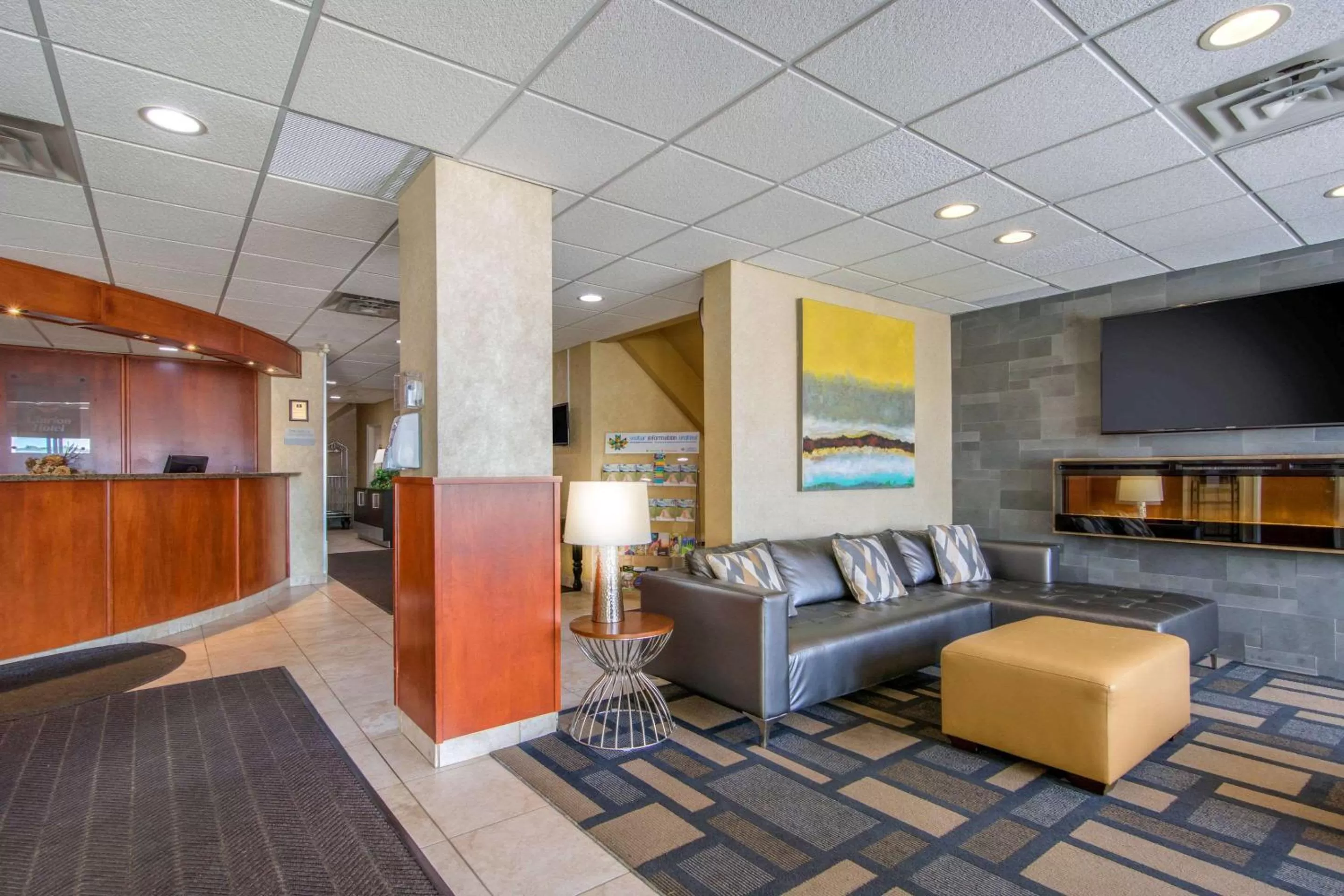 Lobby or reception in Clarion Hotel