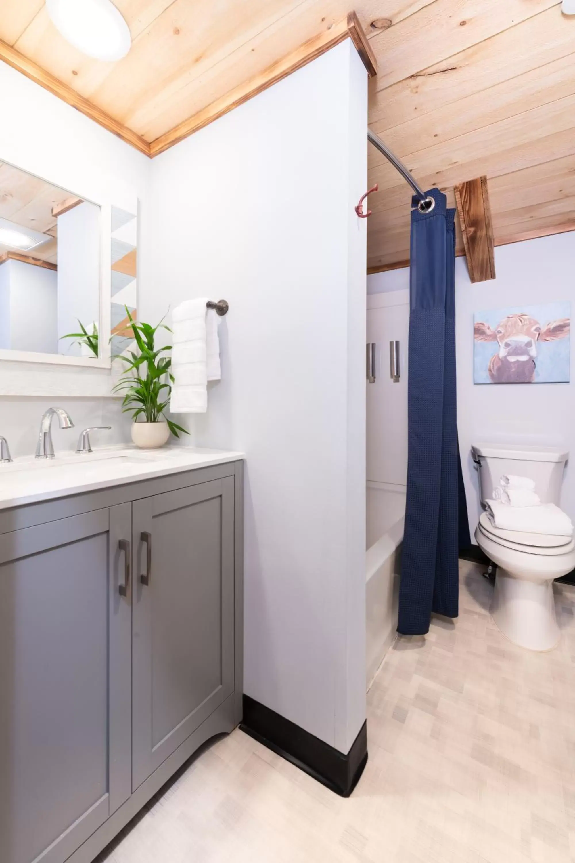 Bathroom in Mad River Lodge