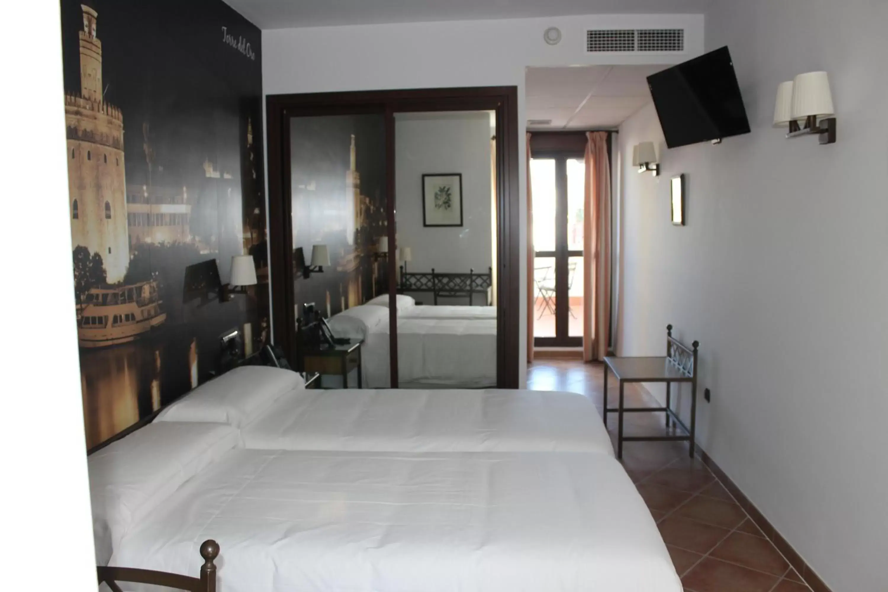 Photo of the whole room, Bed in HOTEL HACIENDA SANTA BARBARA