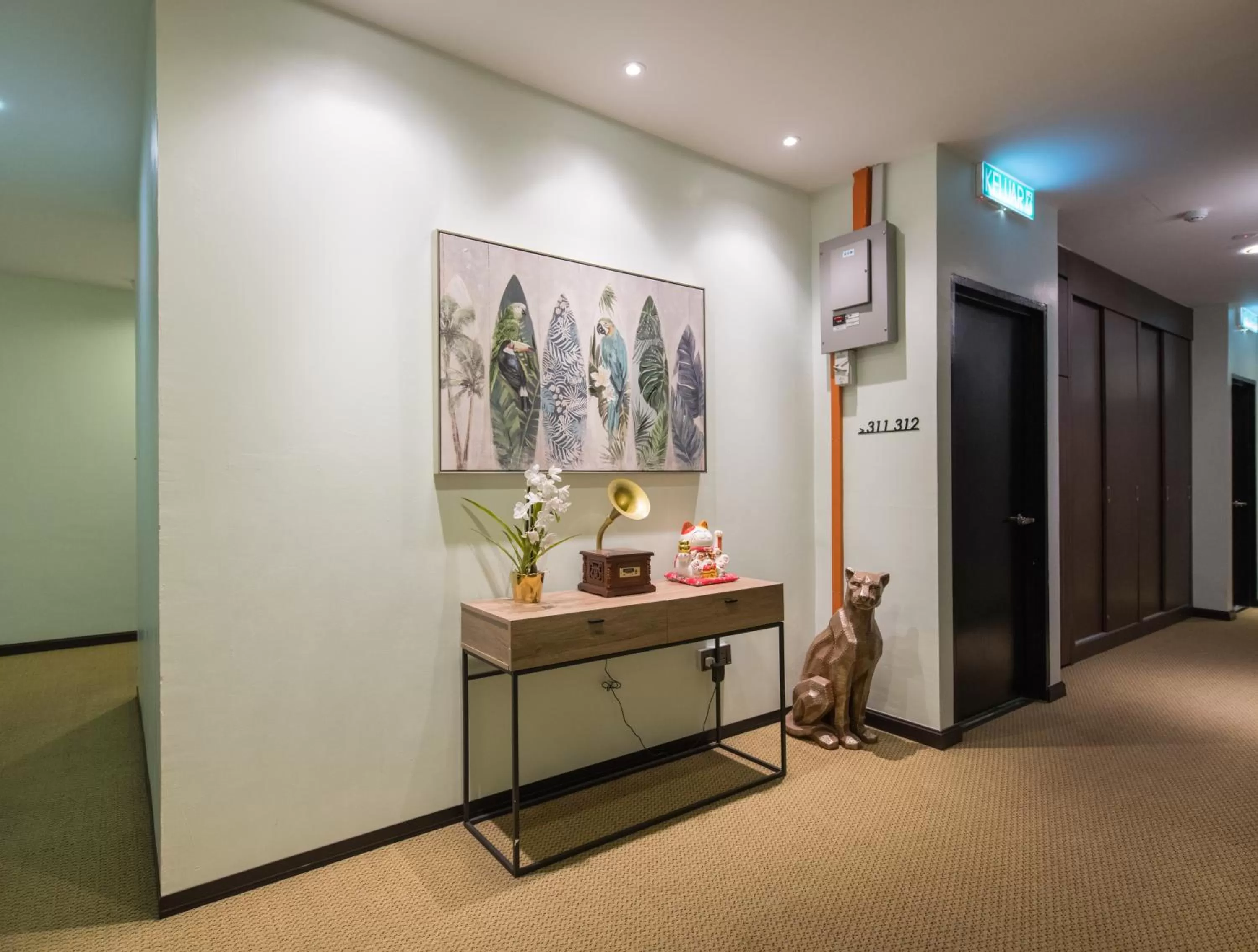 Decorative detail in STAR MOON HOTEL