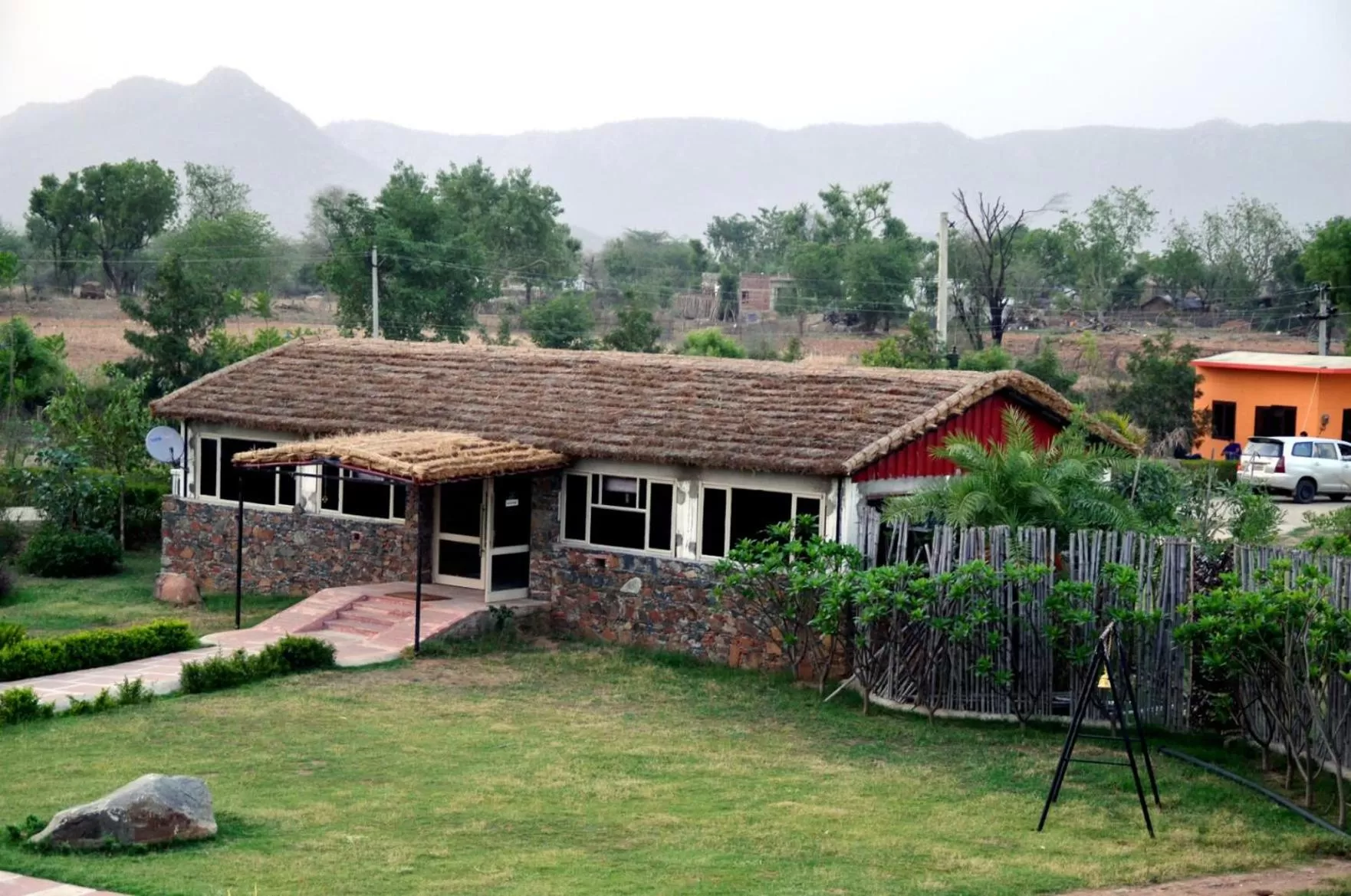 Property building in Astroport Sariska Treetop by Eight Continents