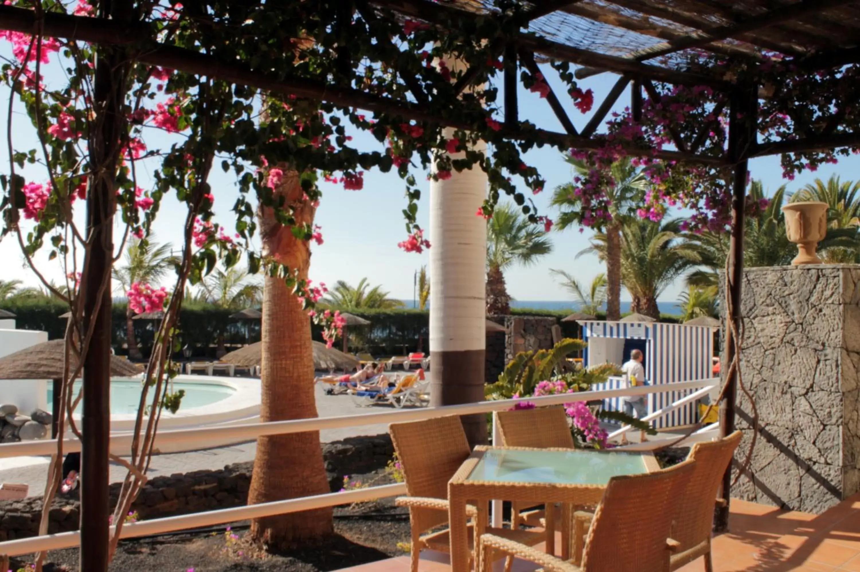 Balcony/Terrace in Hotel Beatriz Playa & Spa