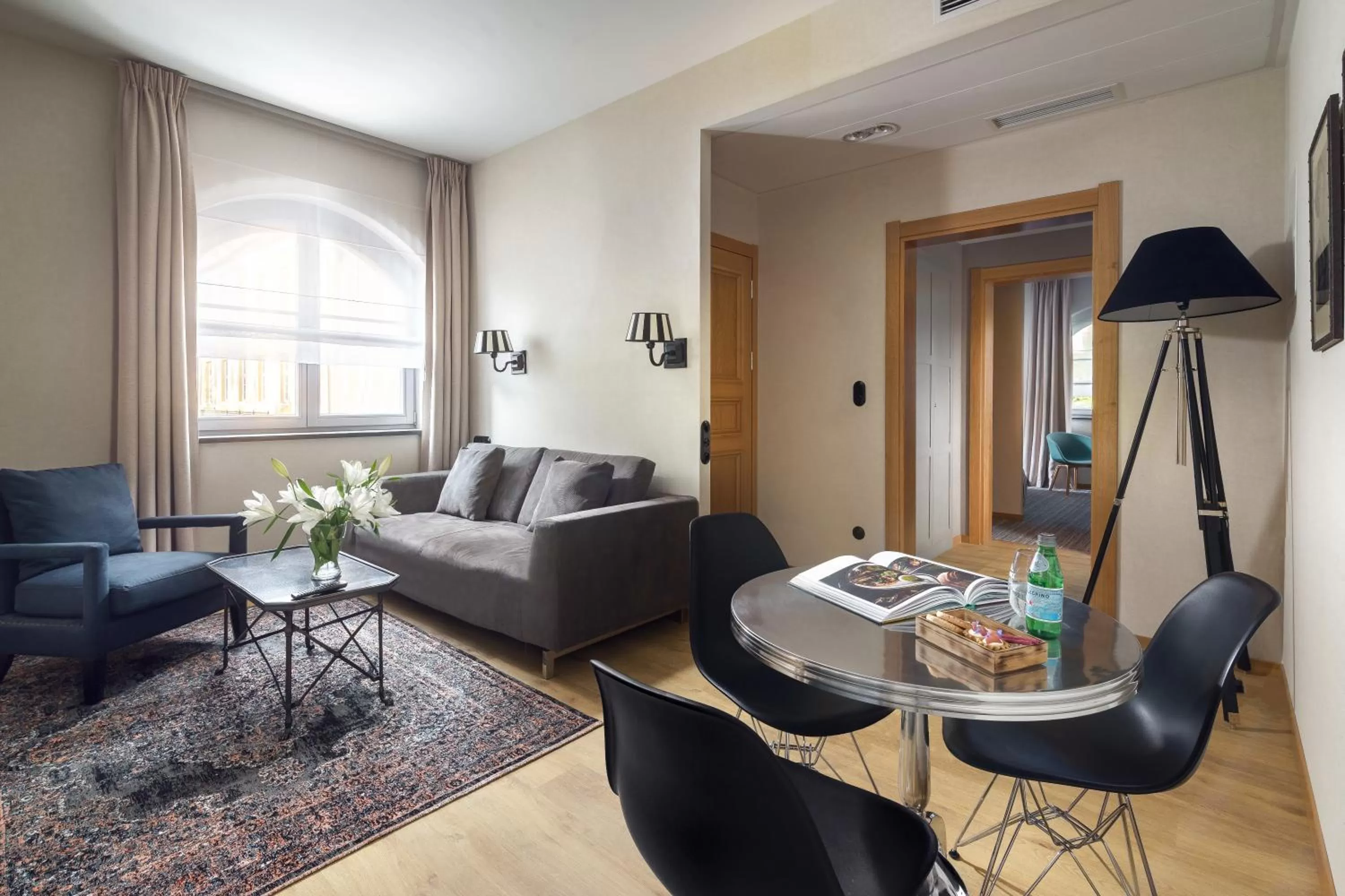 Living room in Relais & Châteaux Hotel Quadrille - Adults Only