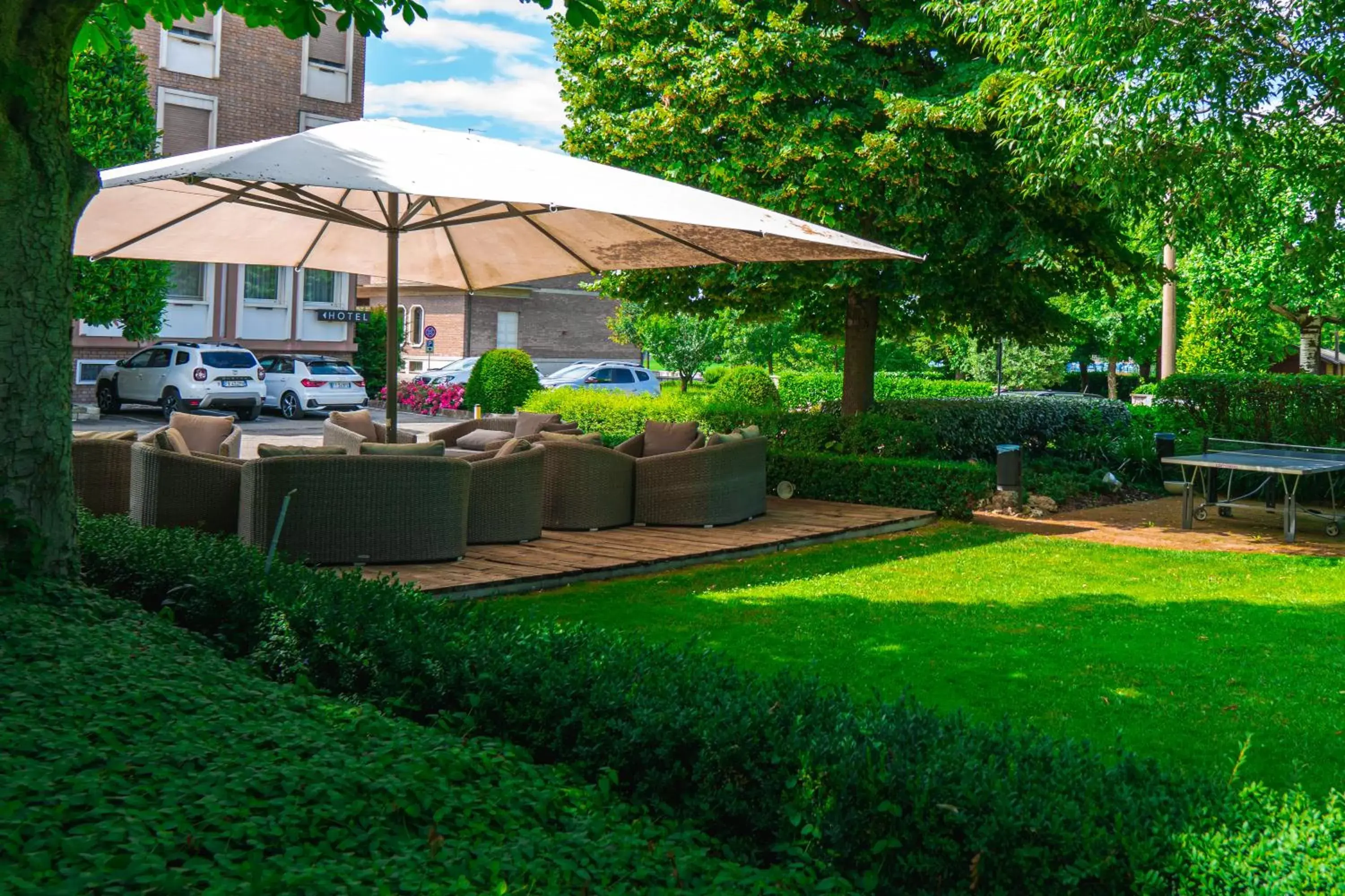 Garden in Hotel Globo