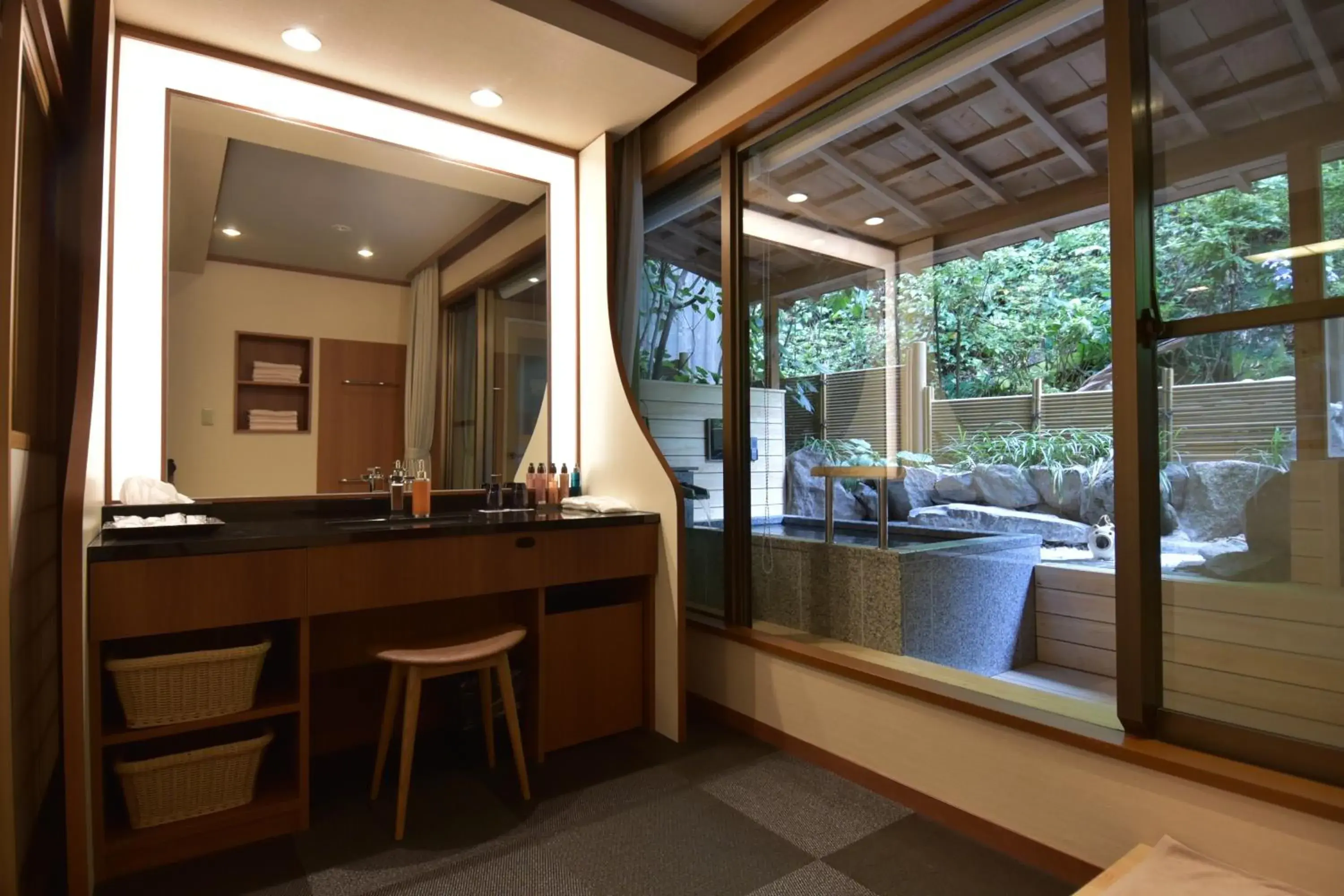 Bathroom in Arima Onsen Taketoritei Maruyama Ryokan