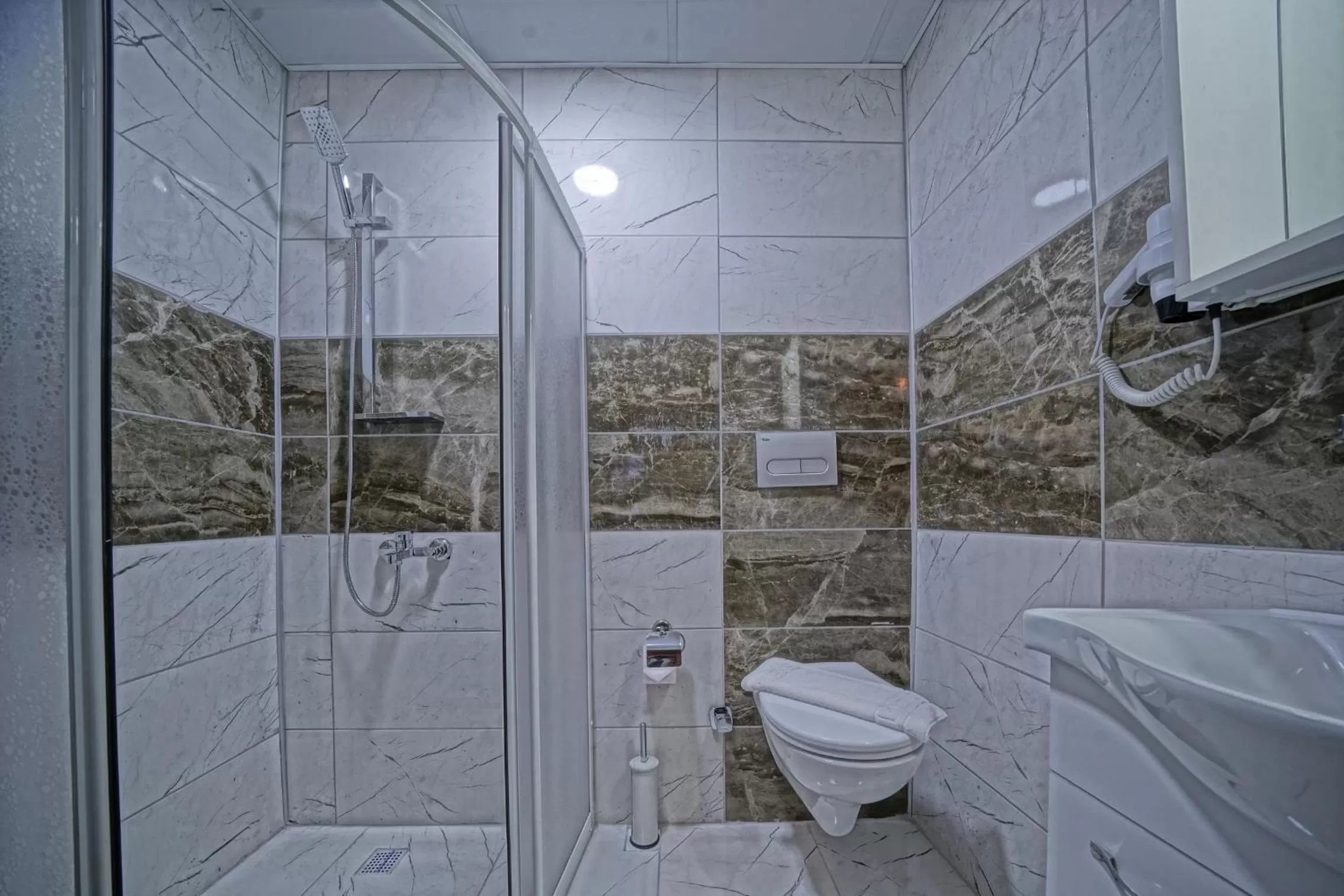 Shower in Epoch Stone House