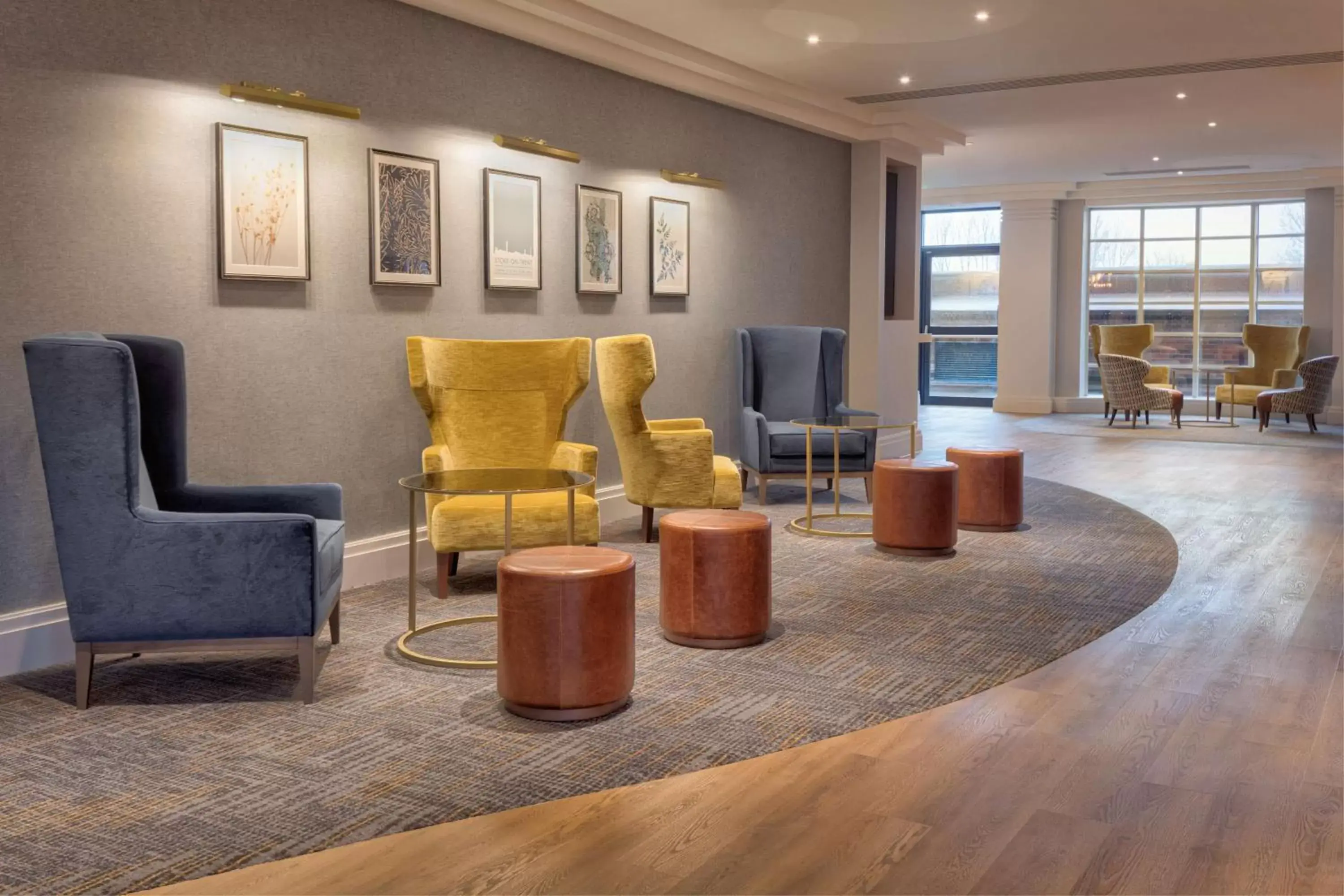 Lobby or reception, Lobby/Reception in DoubleTree by Hilton Stoke-on-Trent, United Kingdom