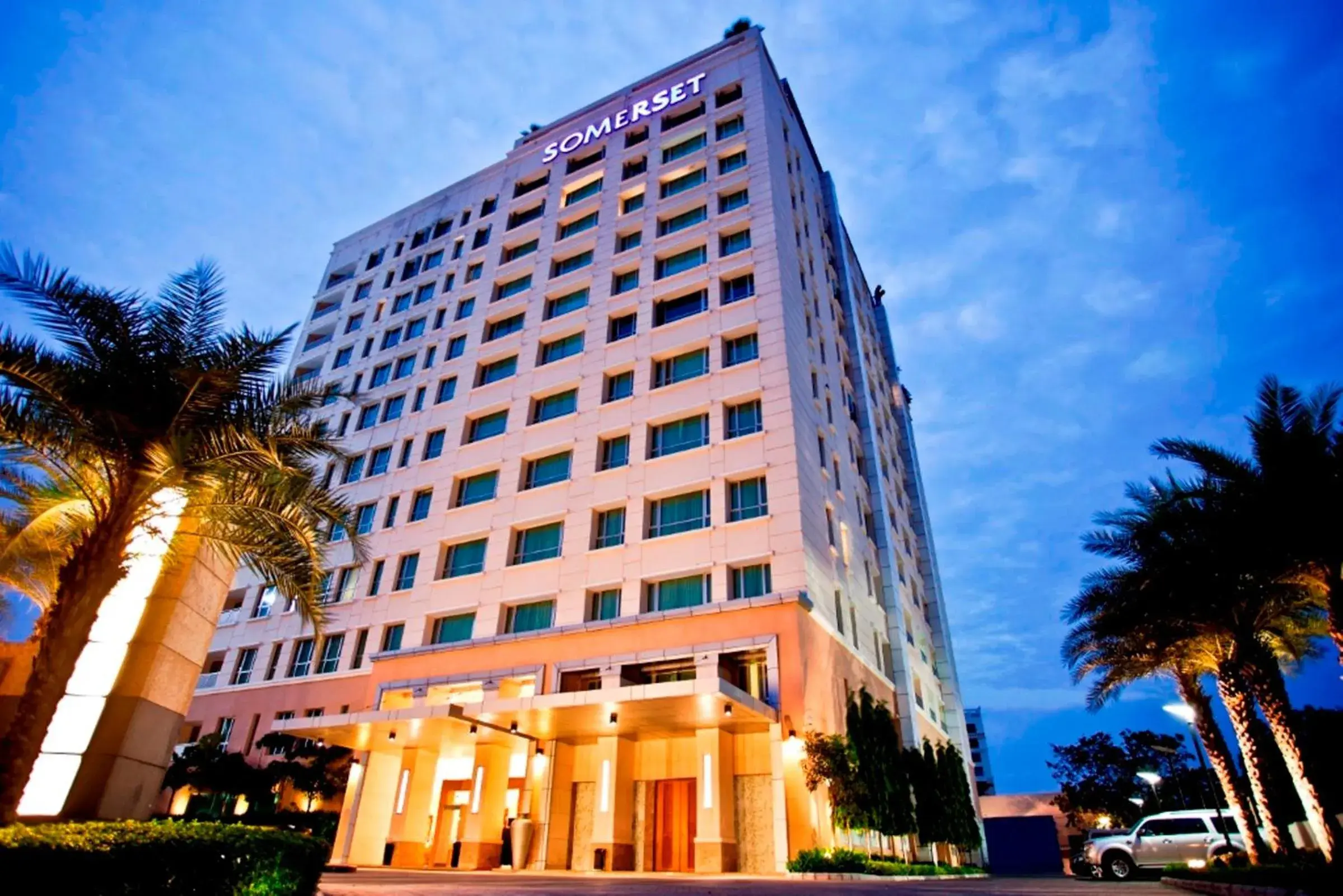 Facade/entrance in Somerset Greenways Chennai Facade/entrance in Somerset Greenways Chennai