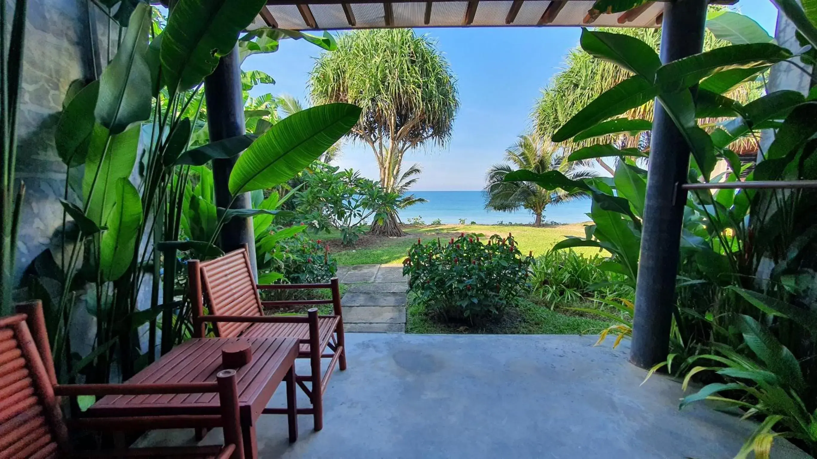 Patio in Andalay Boutique Resort