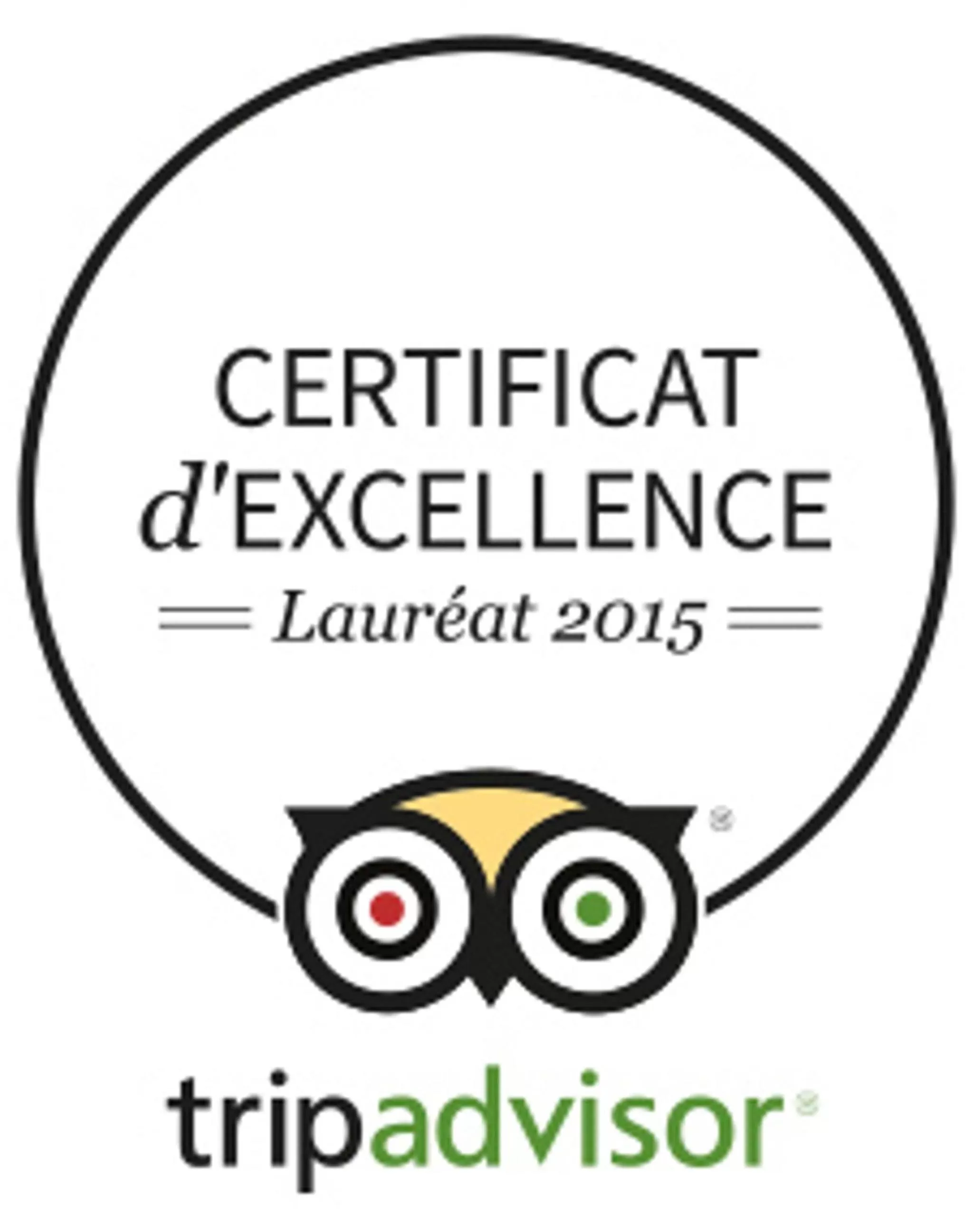 Certificate/Award in Orange Hotel La Louvière