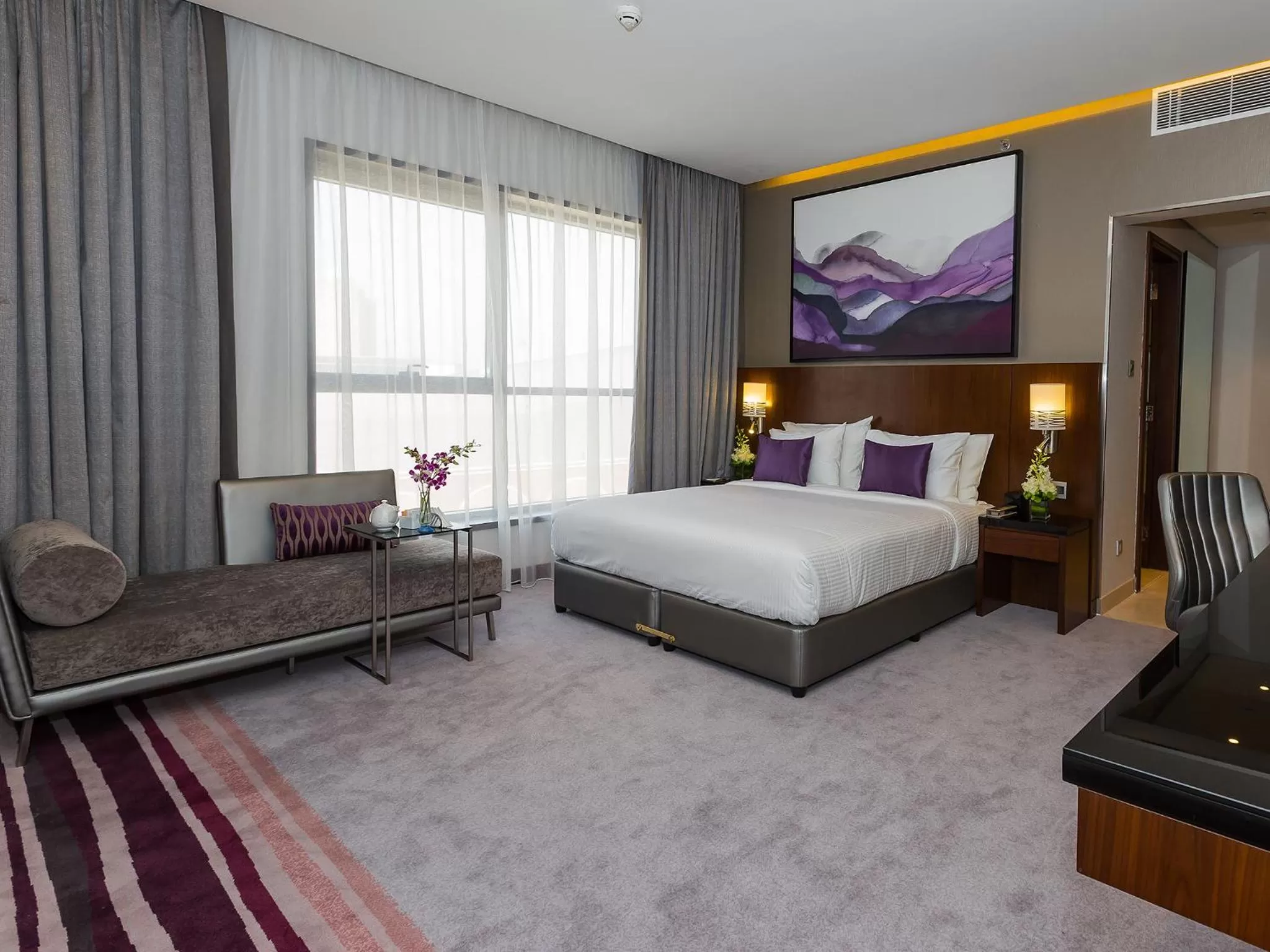 Bedroom, Bed in Flora Al Barsha Hotel At The Mall