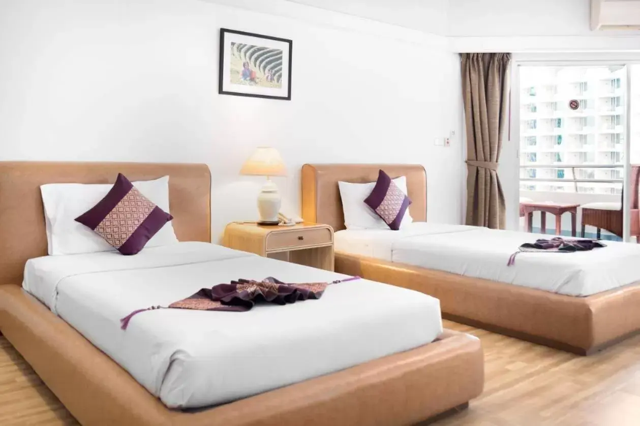 Bed in Markland Seaside Pattaya Bed in Markland Seaside Pattaya