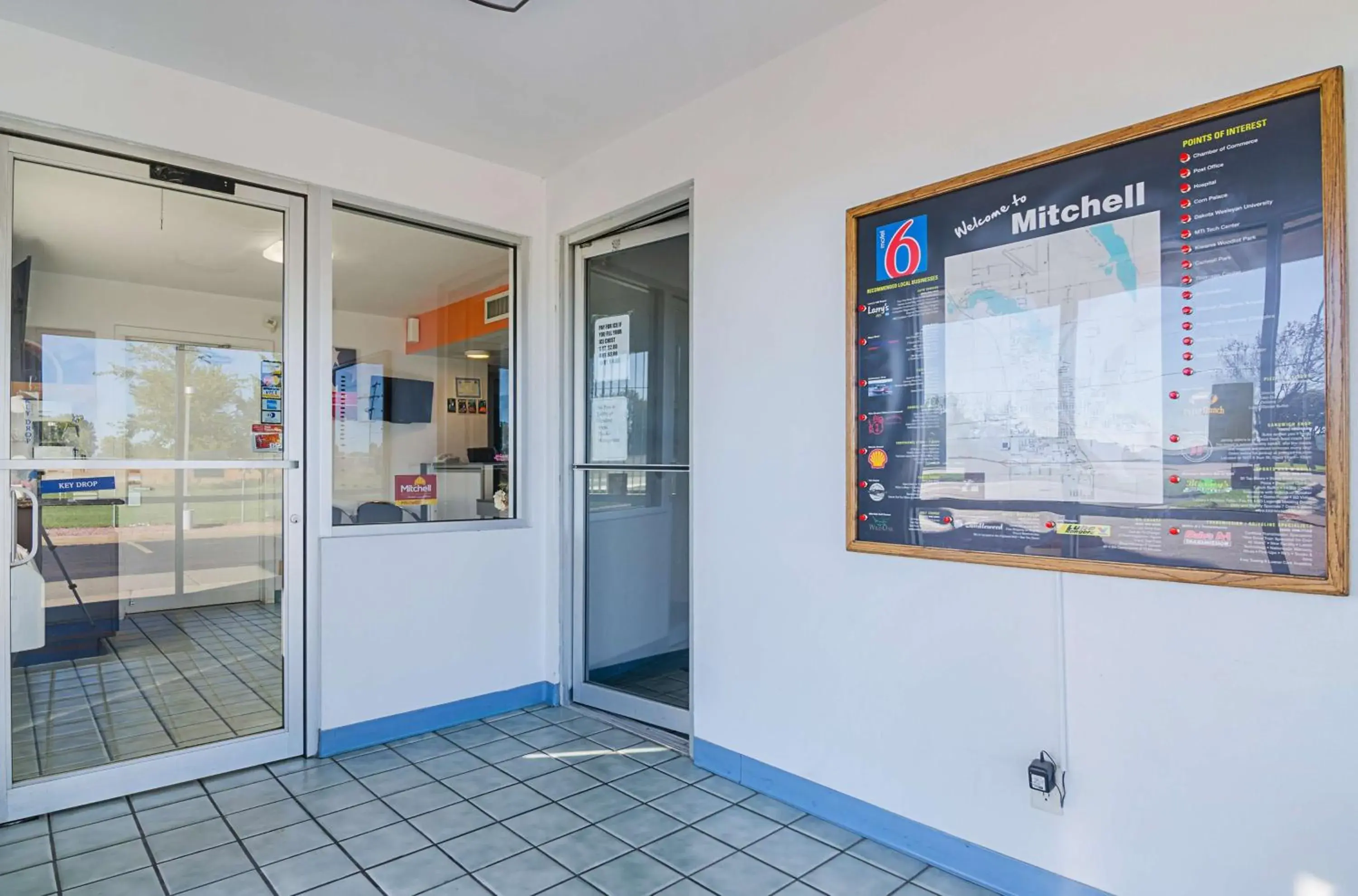 Facade/entrance in Motel 6-Mitchell, SD Facade/entrance in Motel 6-Mitchell, SD