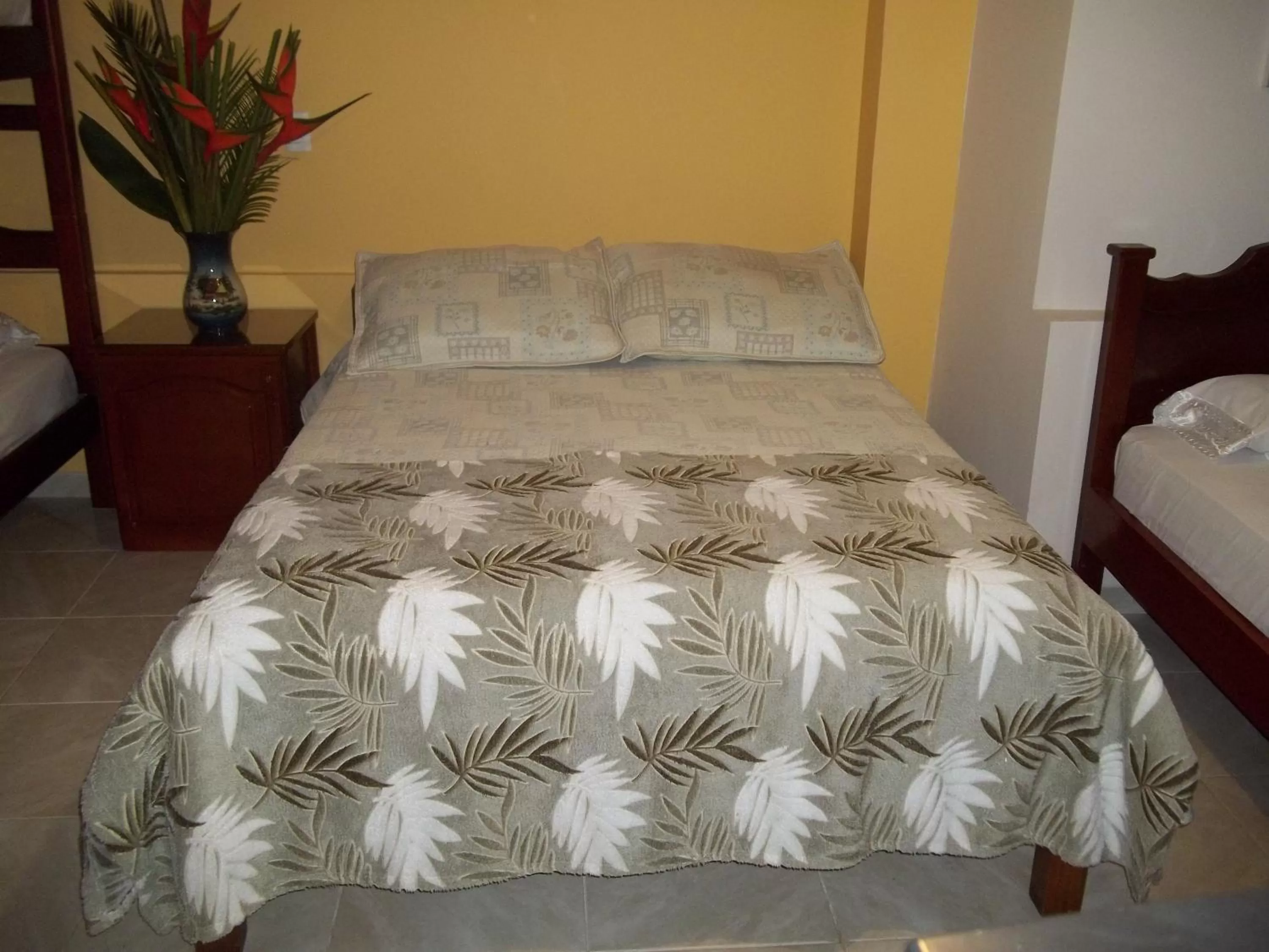 Bed in Cabañas Las Bifloras